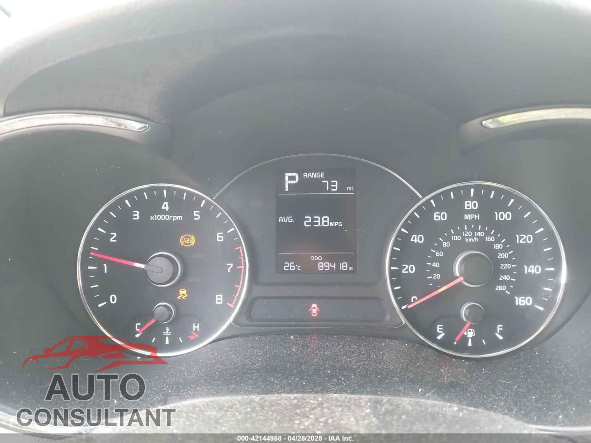 KIA FORTE 2017 - 3KPFK4A76HE084786