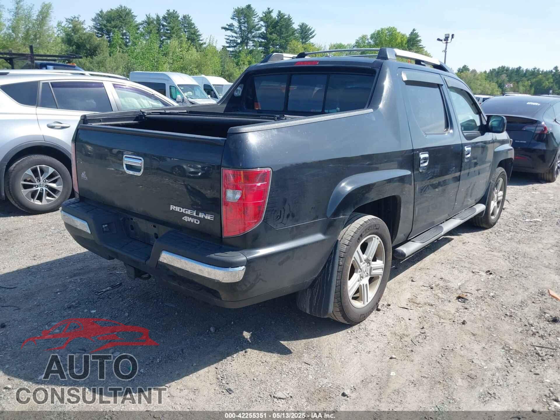 HONDA RIDGELINE 2010 - 5FPYK1F56AB003730