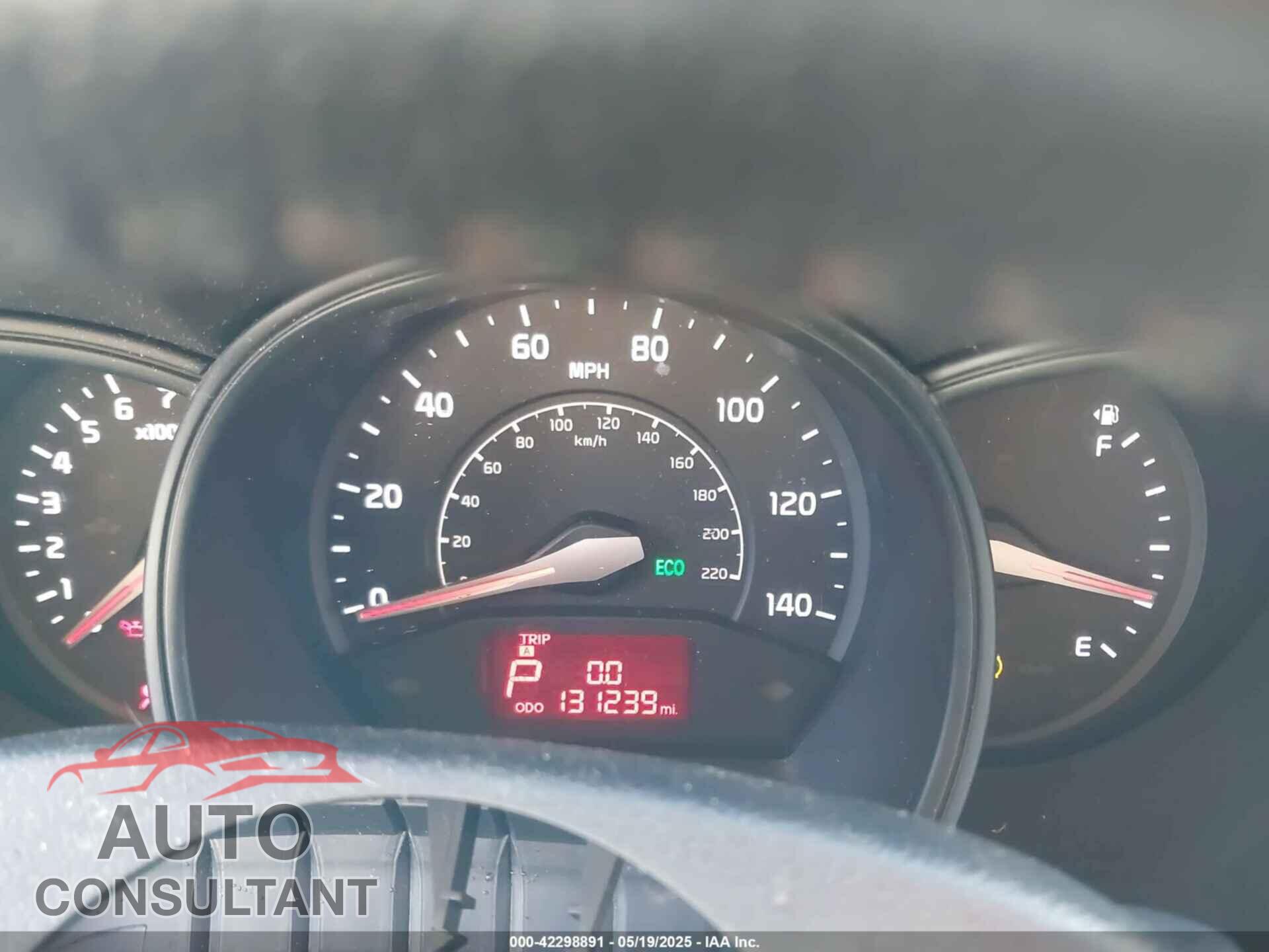 KIA RIO 2013 - KNADN4A37D6124205
