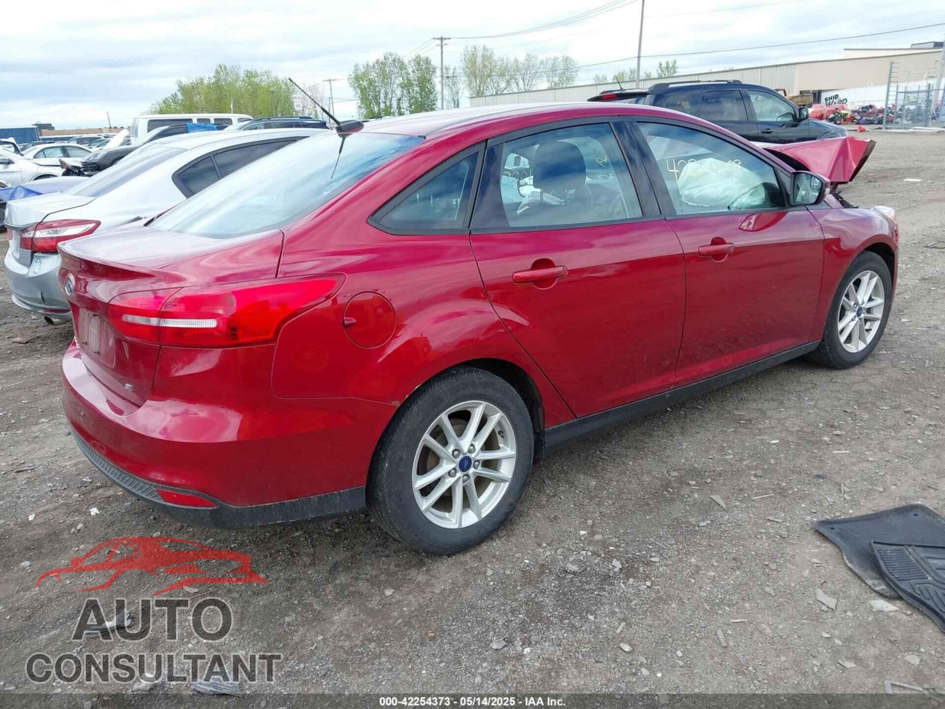 FORD FOCUS 2016 - 1FADP3F29GL251203