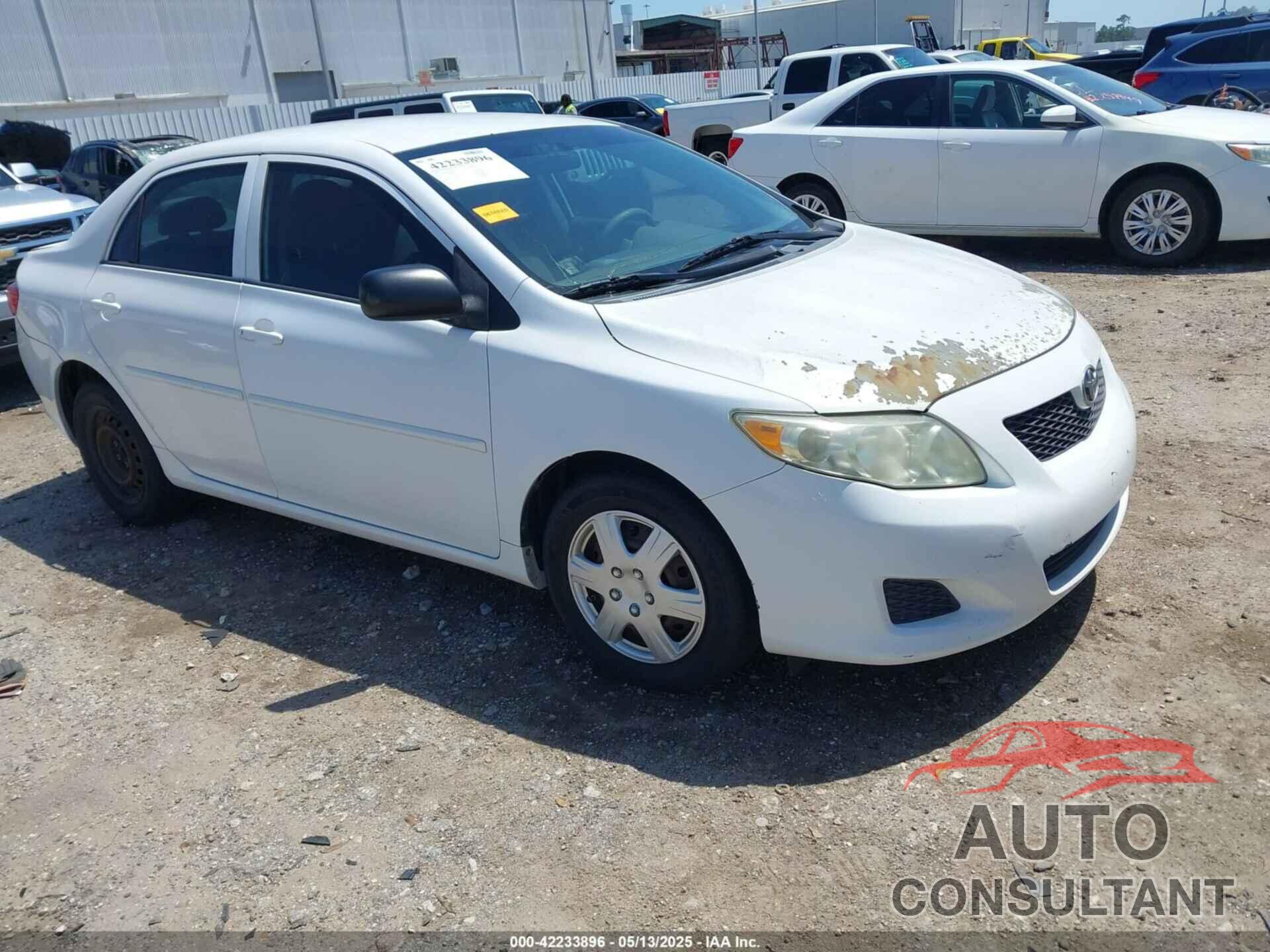 TOYOTA COROLLA 2009 - 1NXBU40E99Z123829
