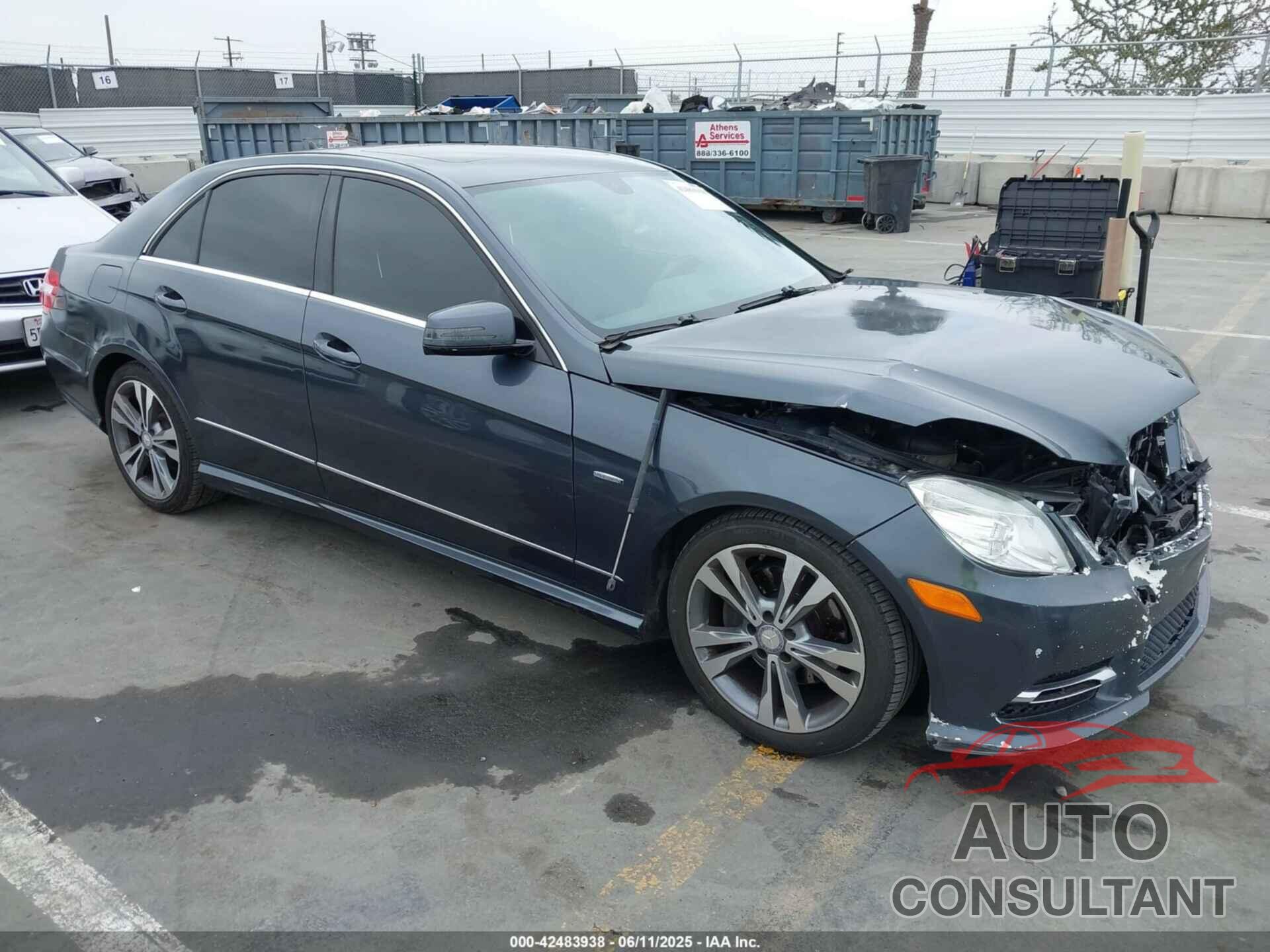 MERCEDES-BENZ E 350 2012 - WDDHF5KB9CA588501