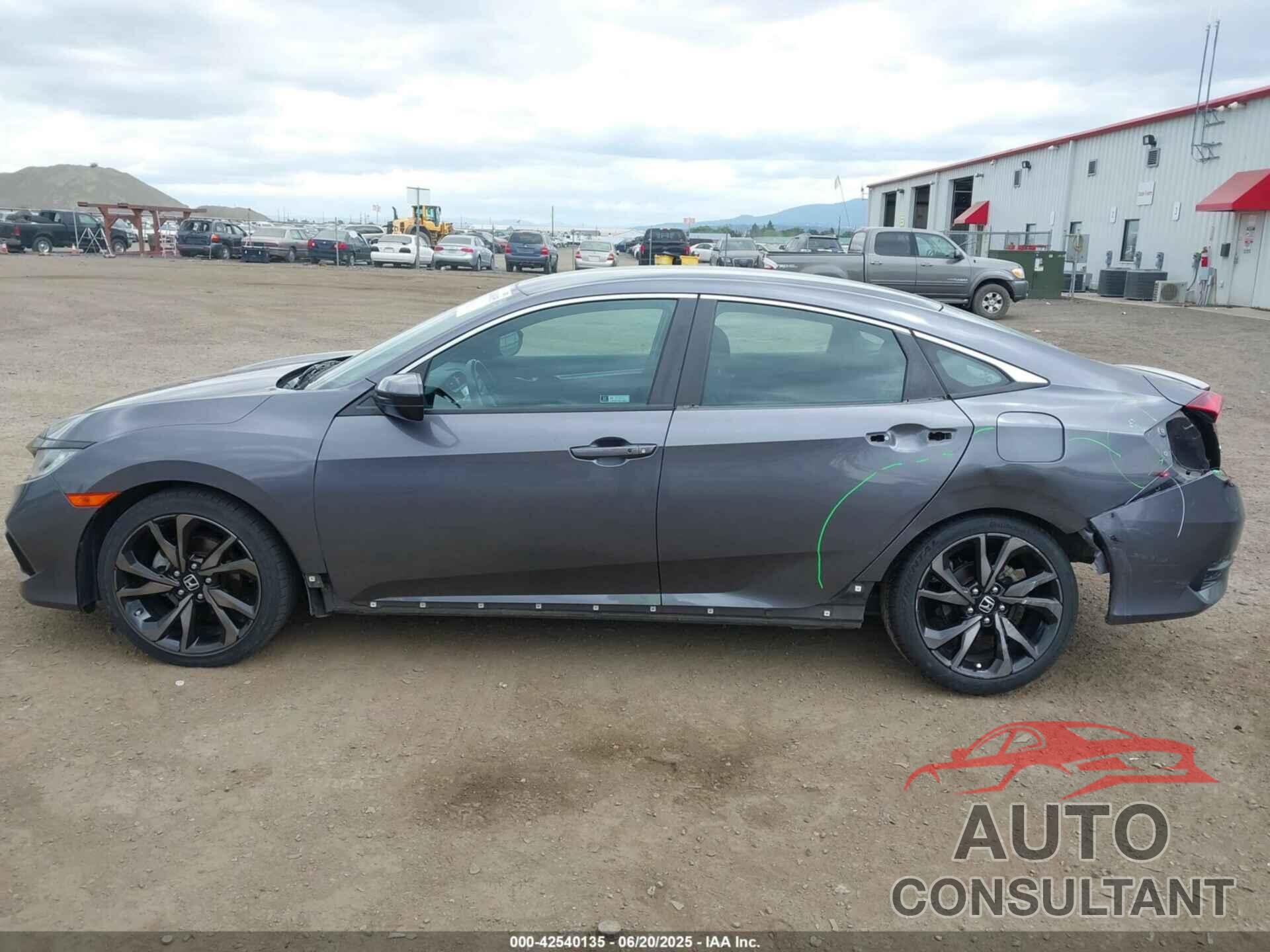 HONDA CIVIC 2019 - 2HGFC2F89KH500846
