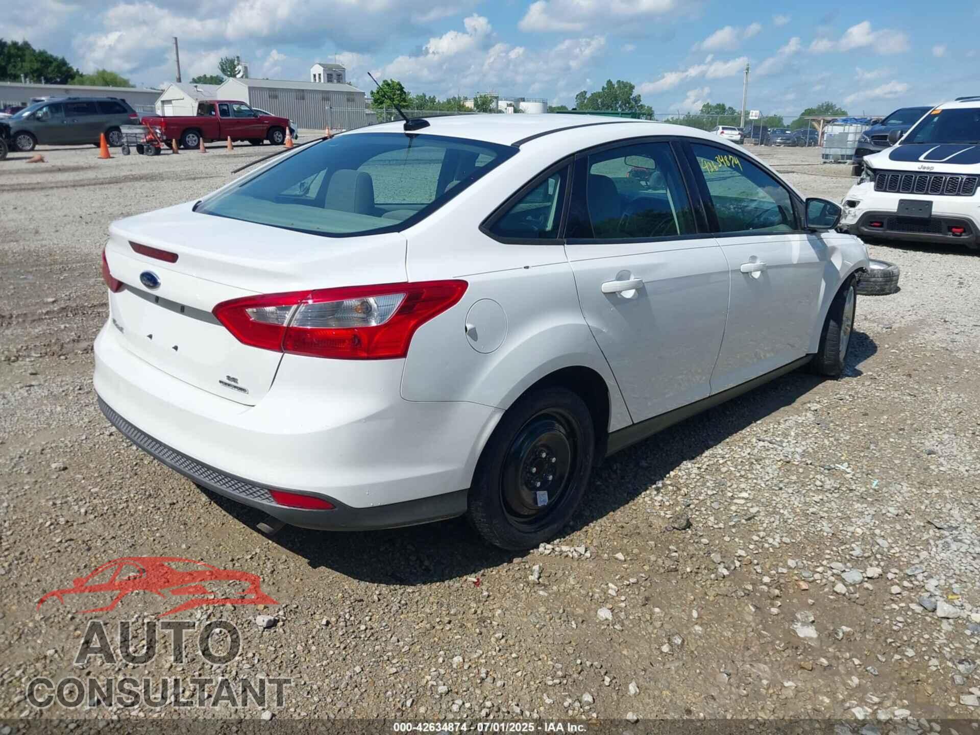 FORD FOCUS 2014 - 1FADP3F25EL263409