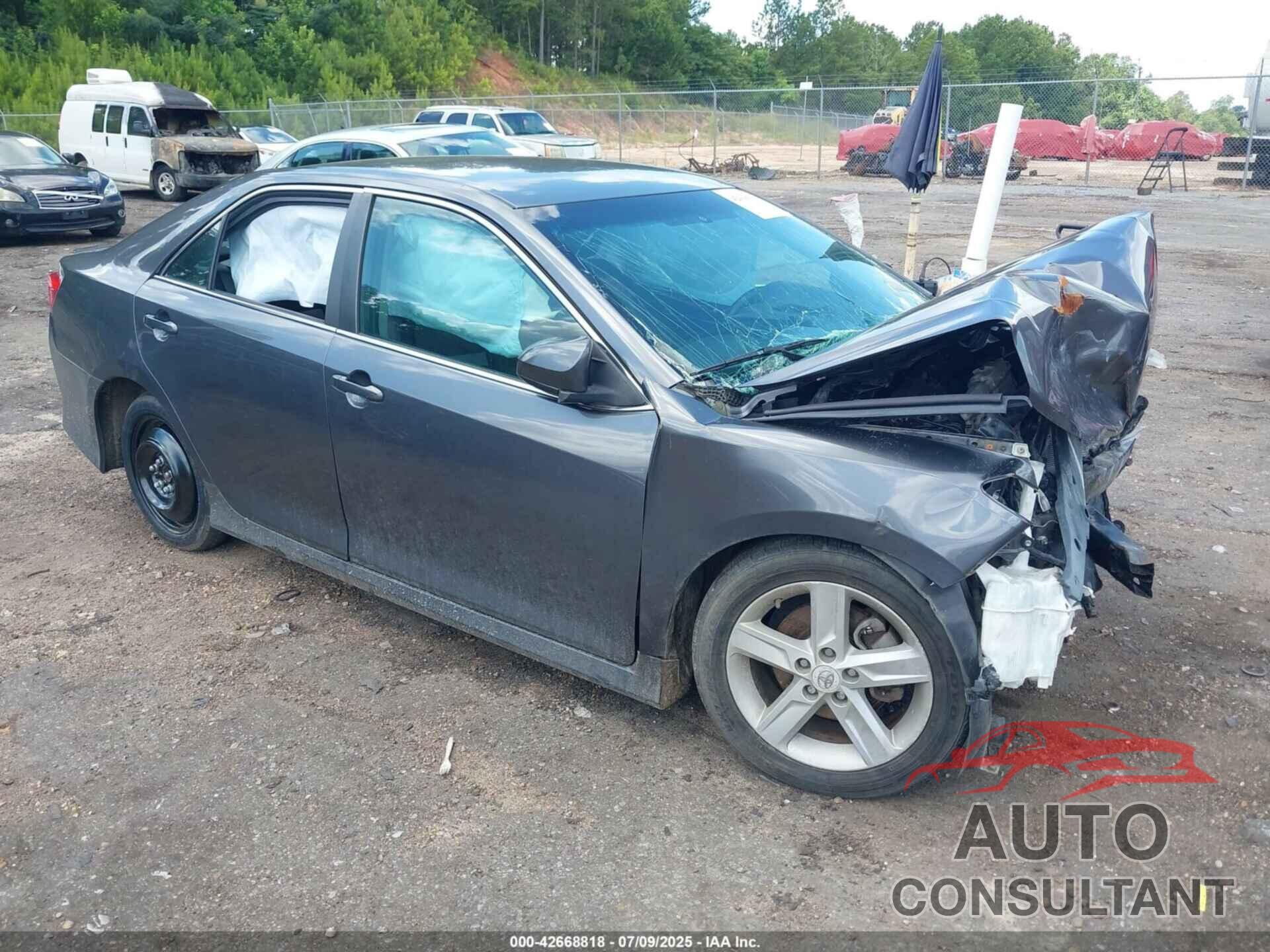 TOYOTA CAMRY 2012 - 4T1BF1FK0CU166498