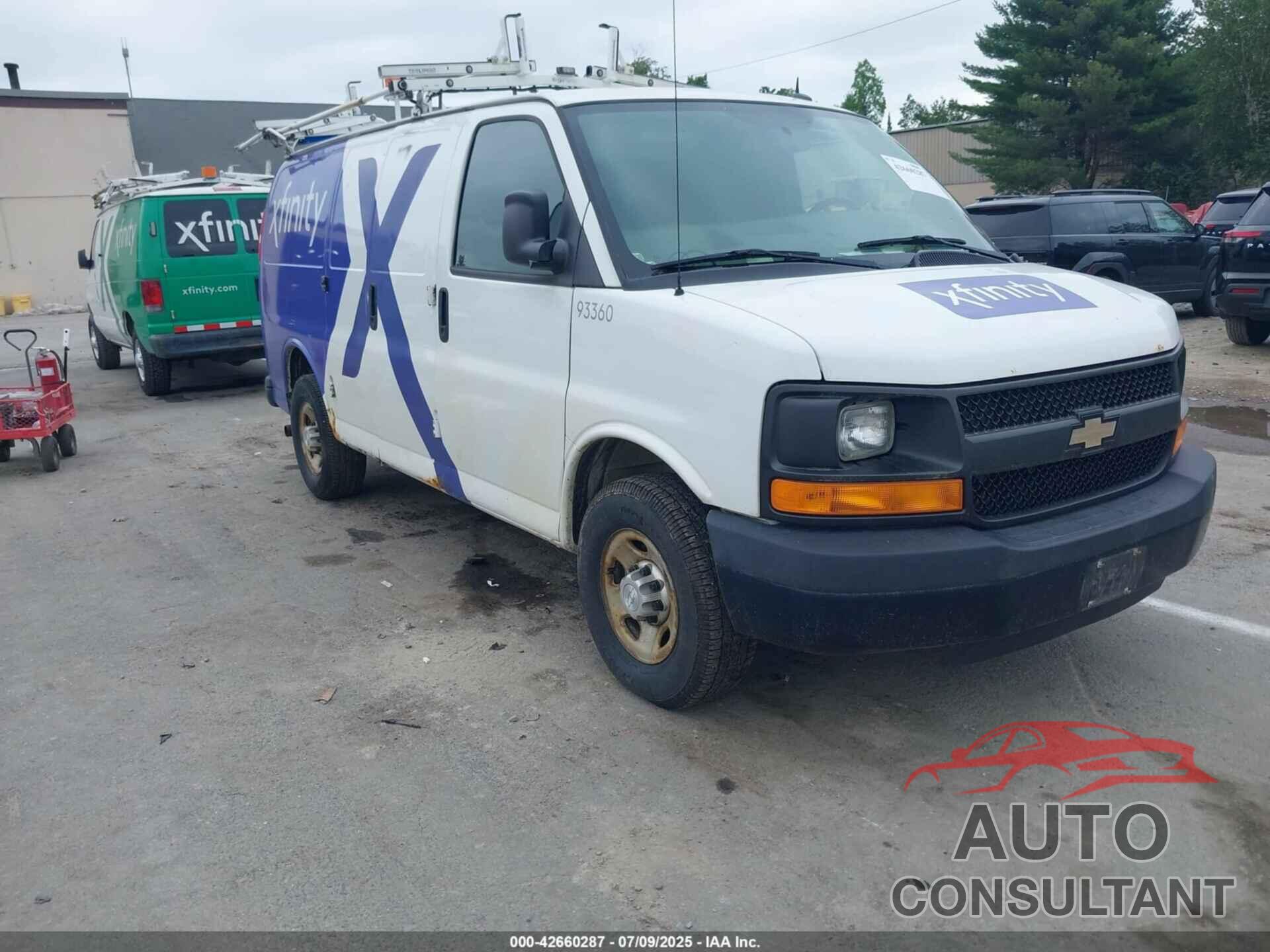 CHEVROLET EXPRESS 2500 2015 - 1GCWGFCF5F1168924