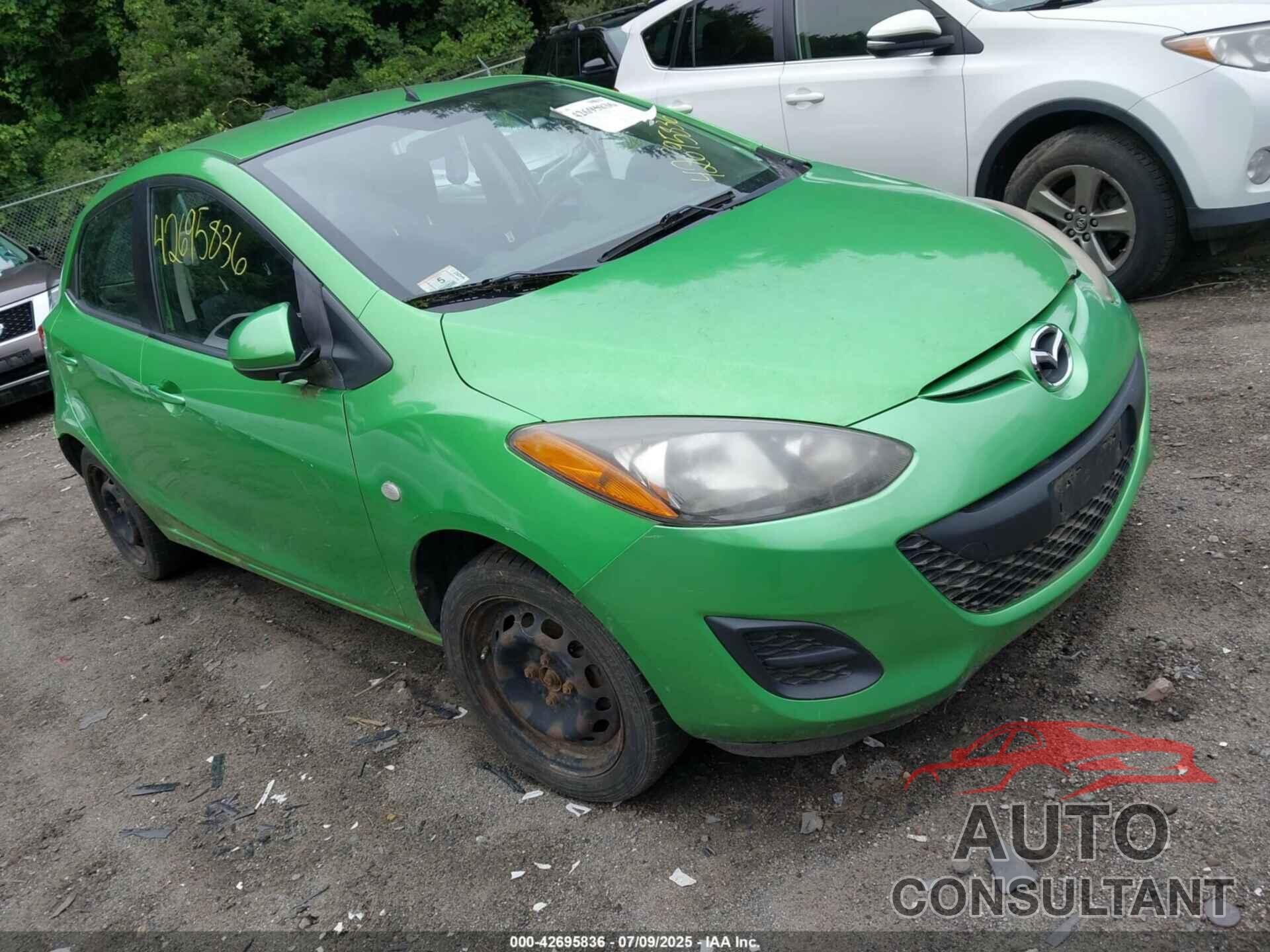 MAZDA MAZDA2 2012 - JM1DE1KZ8C0142945
