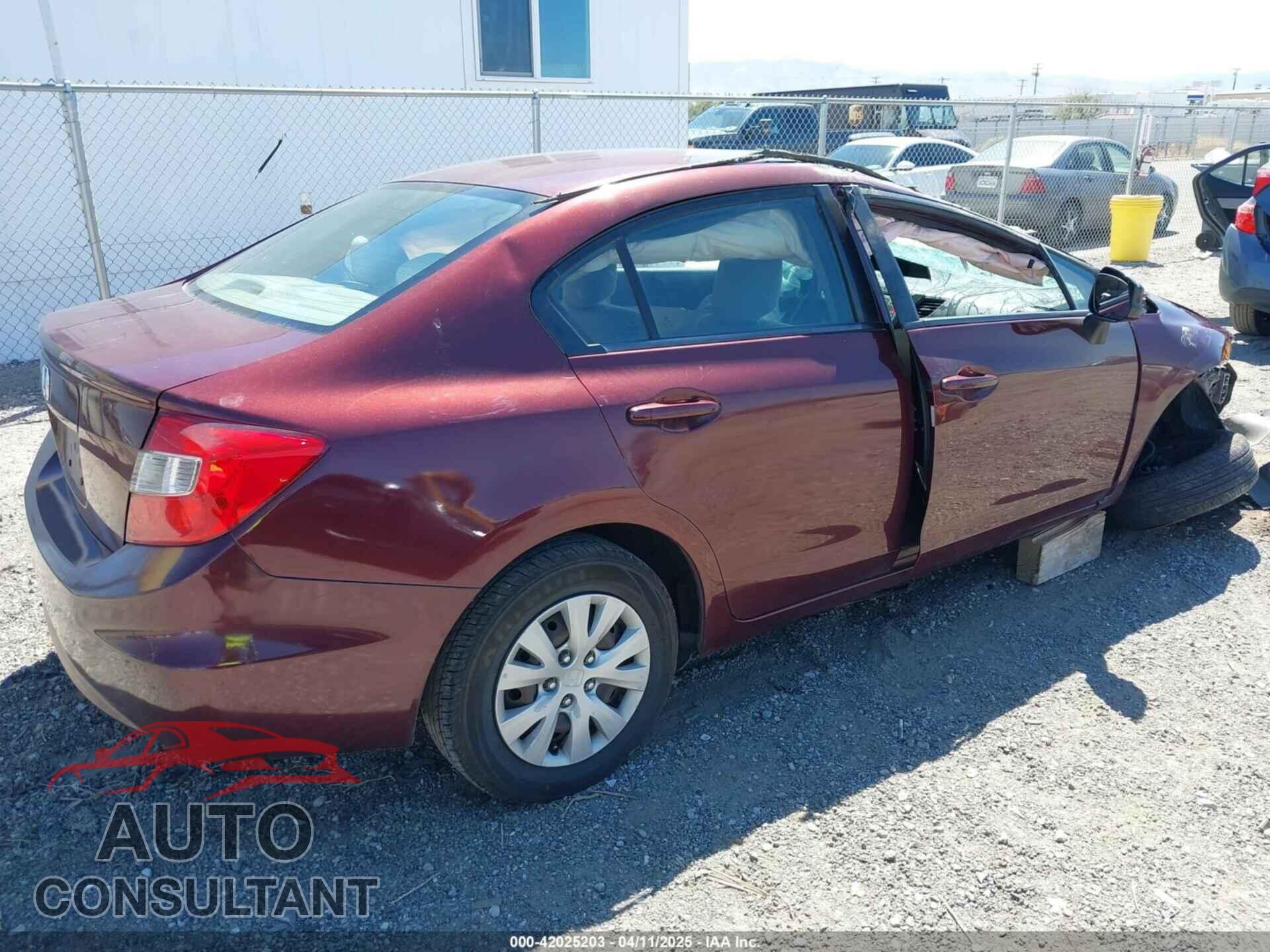 HONDA CIVIC 2012 - 2HGFB2F55CH538309