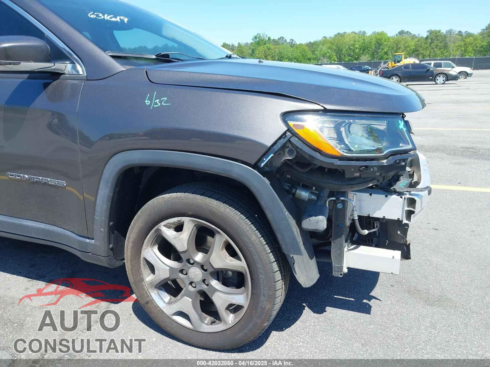 JEEP NEW COMPASS 2017 - 3C4NJDCB1HT631619