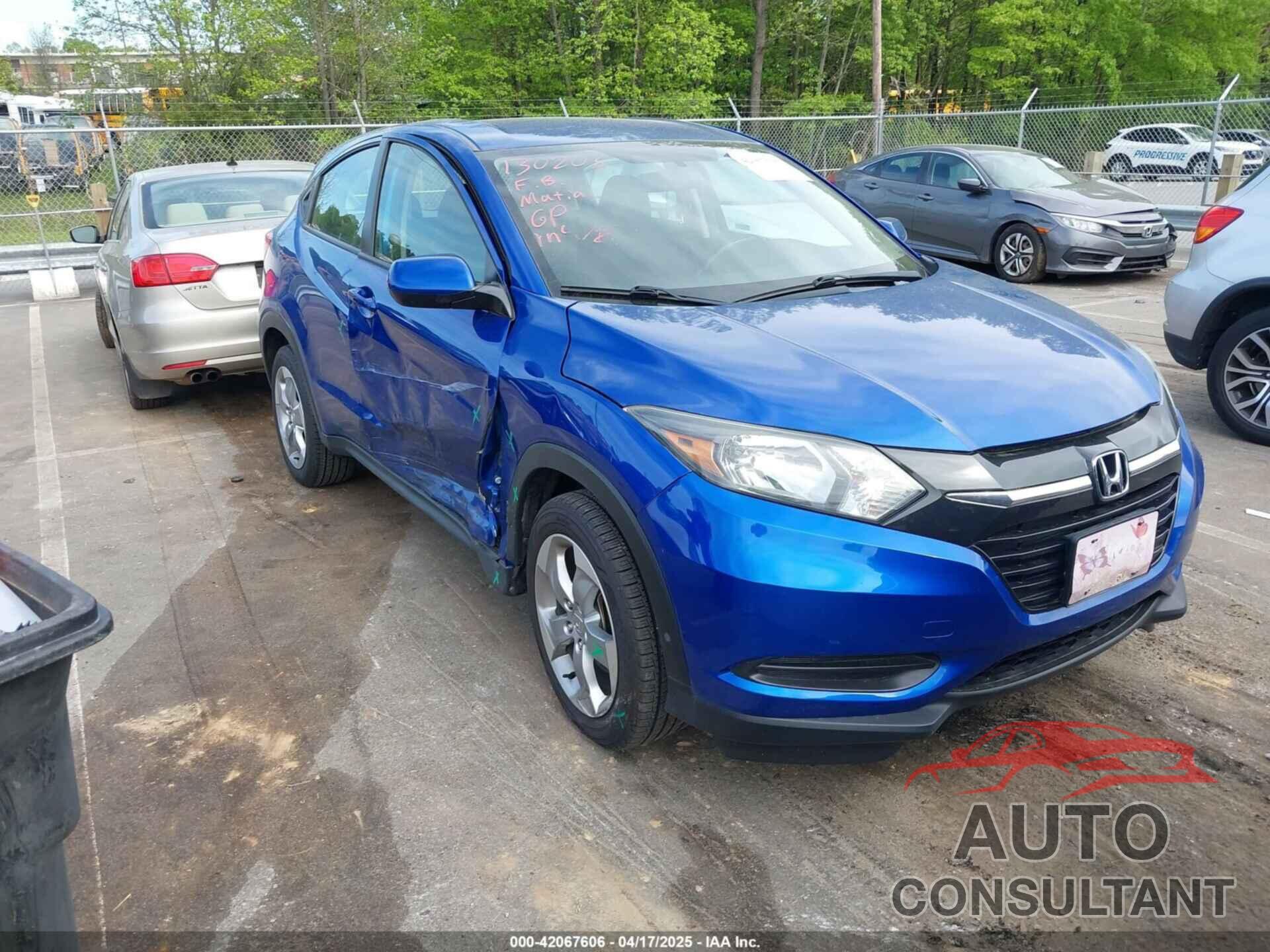 HONDA HR-V 2018 - 3CZRU5H32JM711165