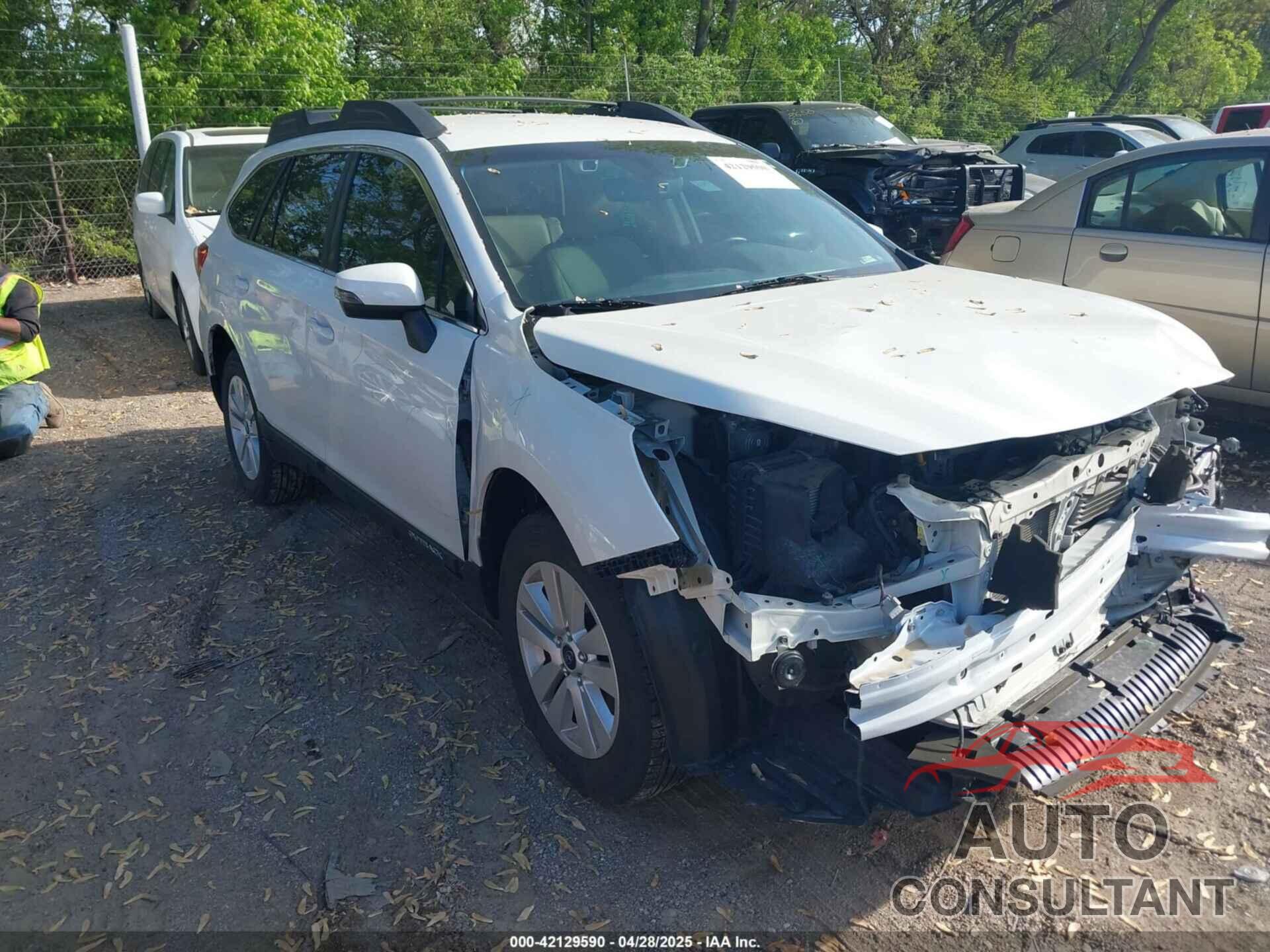 SUBARU OUTBACK 2017 - 4S4BSAFC8H3436594