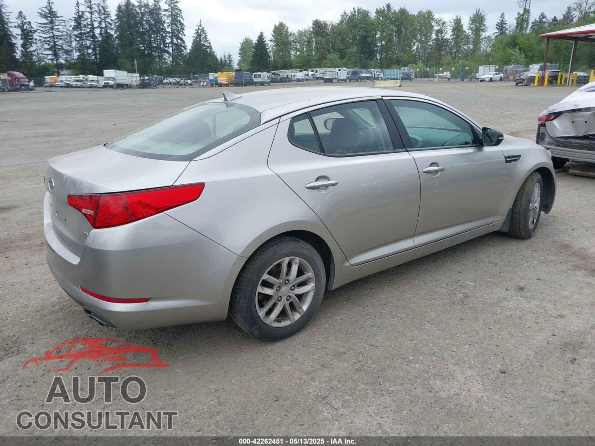 KIA OPTIMA 2012 - KNAGM4A76C5276631
