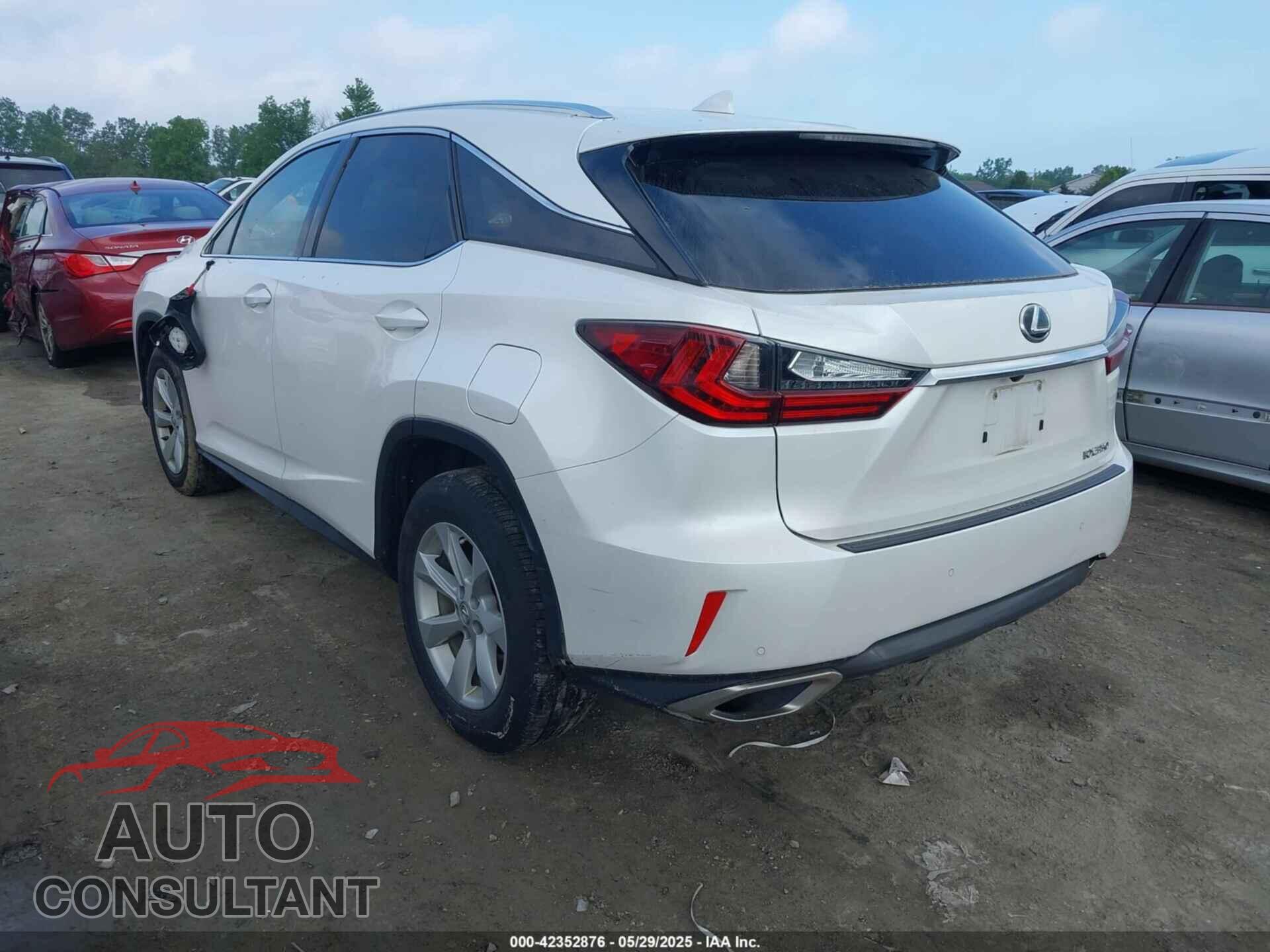 LEXUS RX 350 2017 - 2T2BZMCAXHC054767