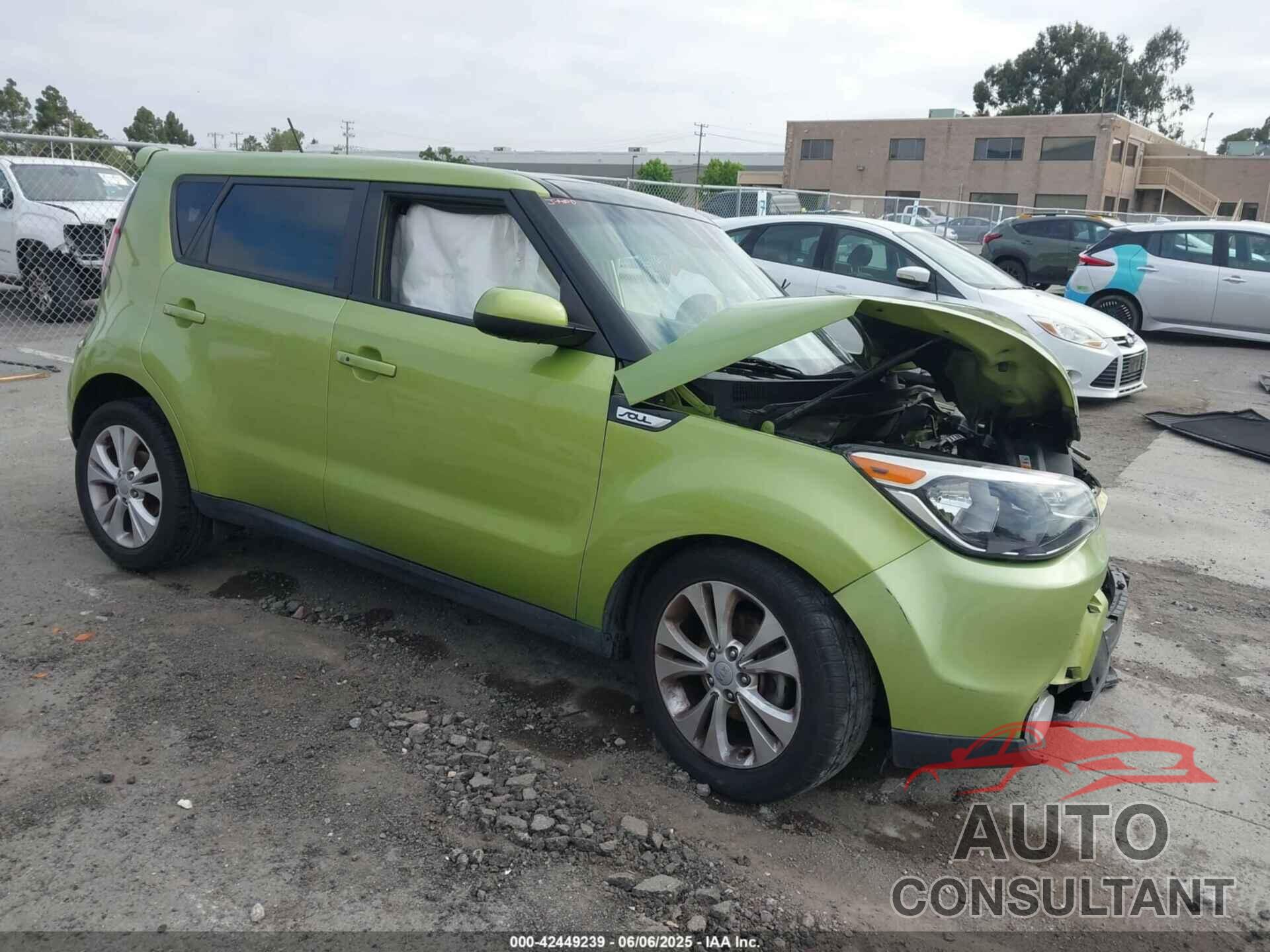 KIA SOUL 2015 - KNDJP3A55F7764941