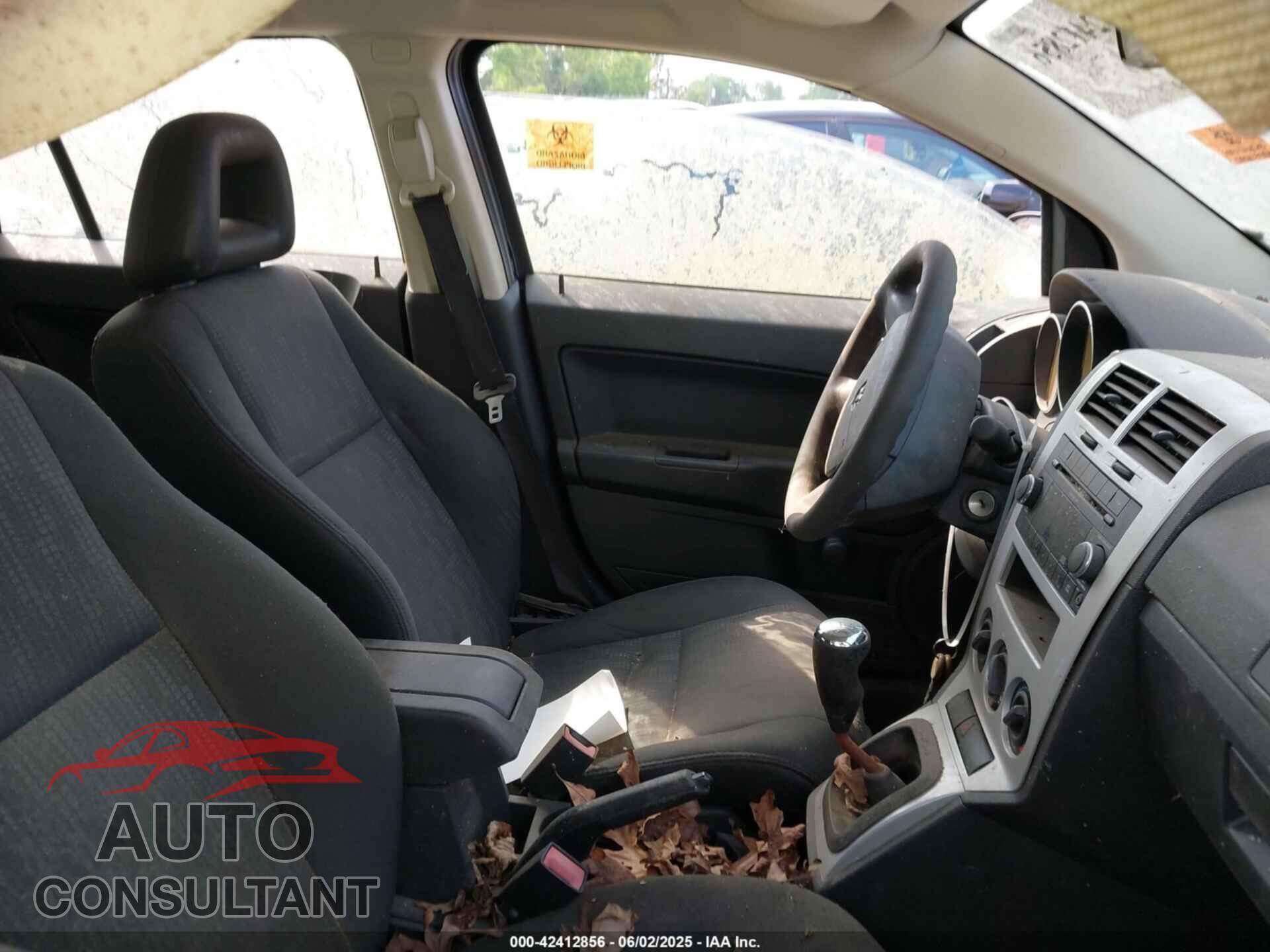 DODGE CALIBER 2009 - 1B3HB28C79D198221