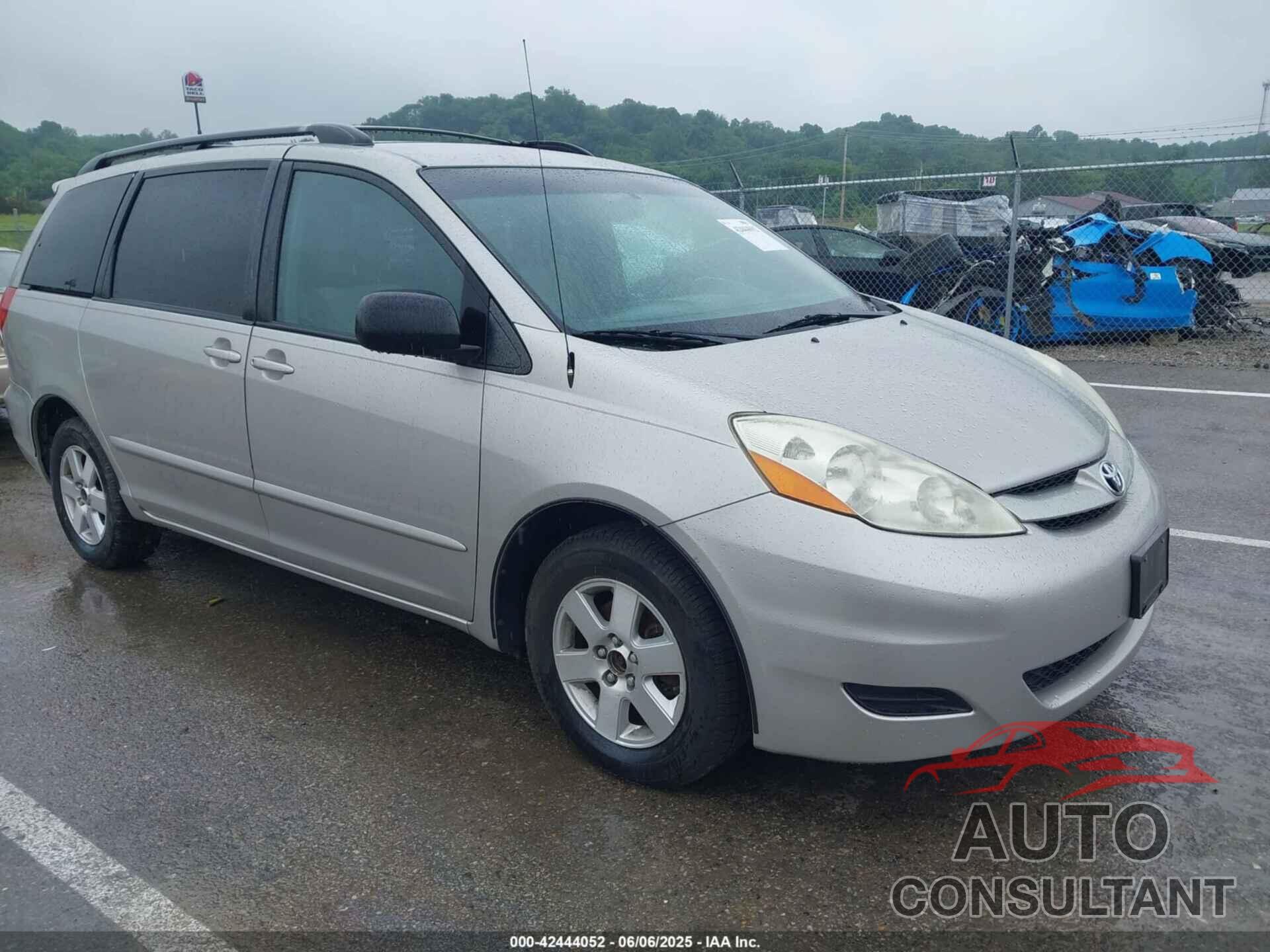 TOYOTA SIENNA 2009 - 5TDZK23C29S274264