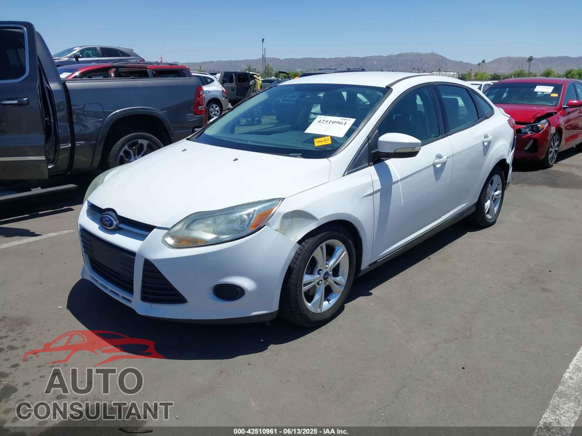 FORD FOCUS 2013 - 1FADP3F26DL313250