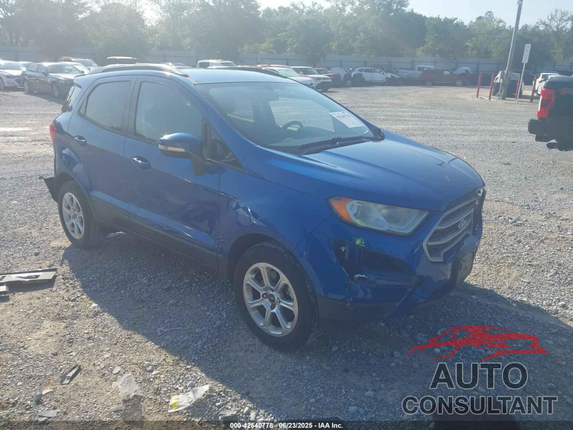 FORD ECOSPORT 2018 - MAJ3P1TEXJC173049
