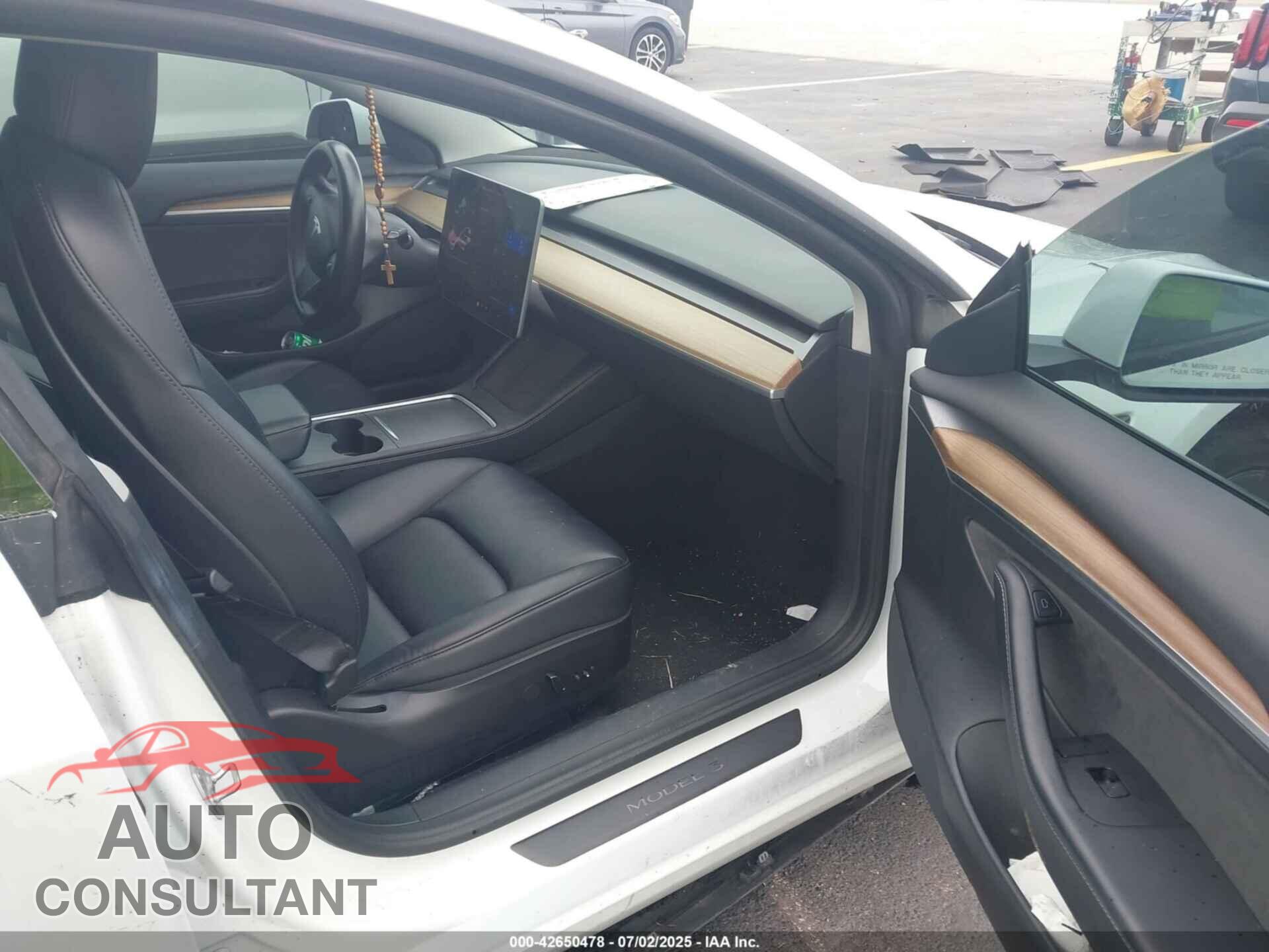 TESLA MODEL 3 2022 - 5YJ3E1EB9NF287751