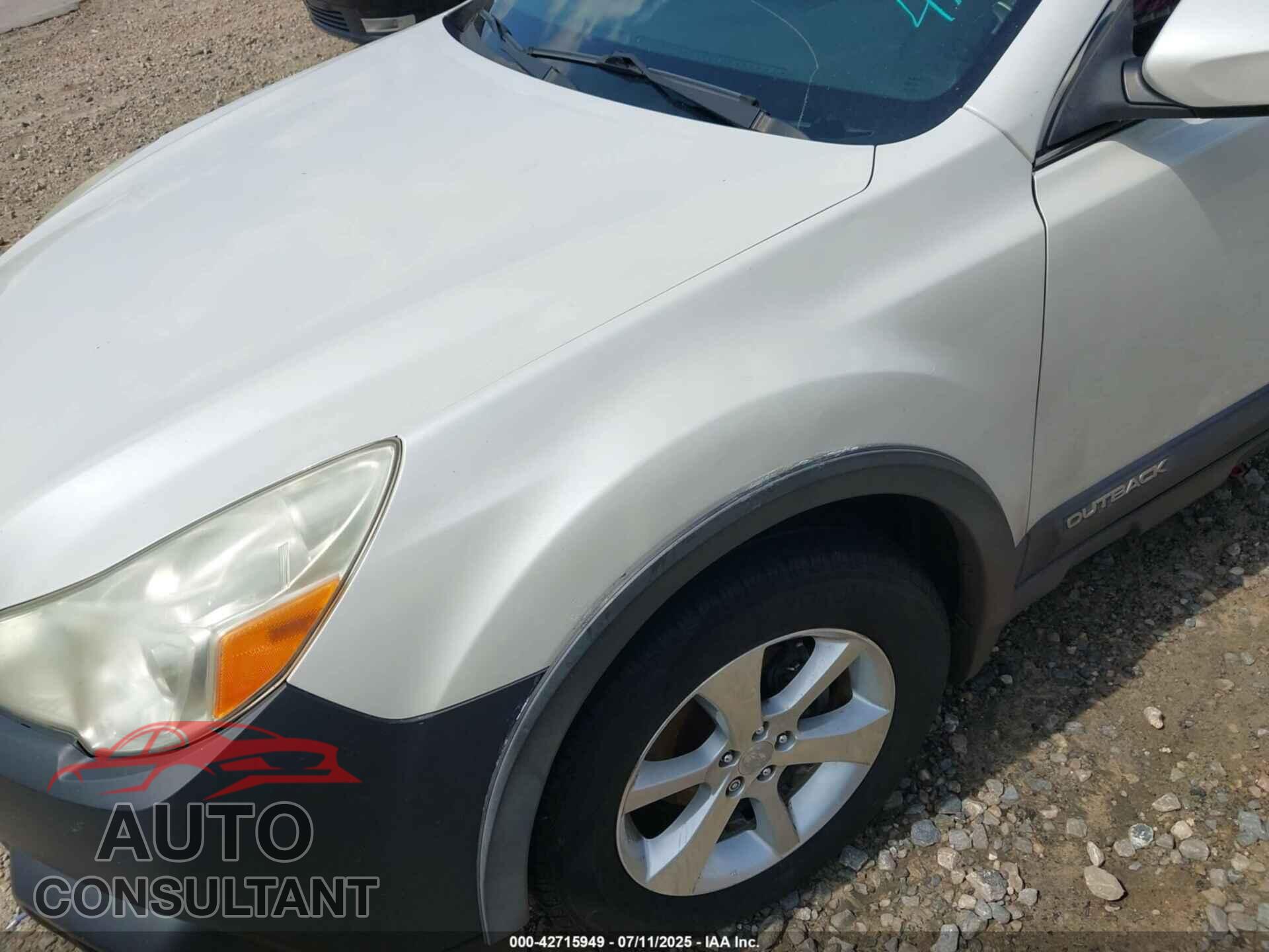 SUBARU OUTBACK 2014 - 4S4BRCLC3E3231949