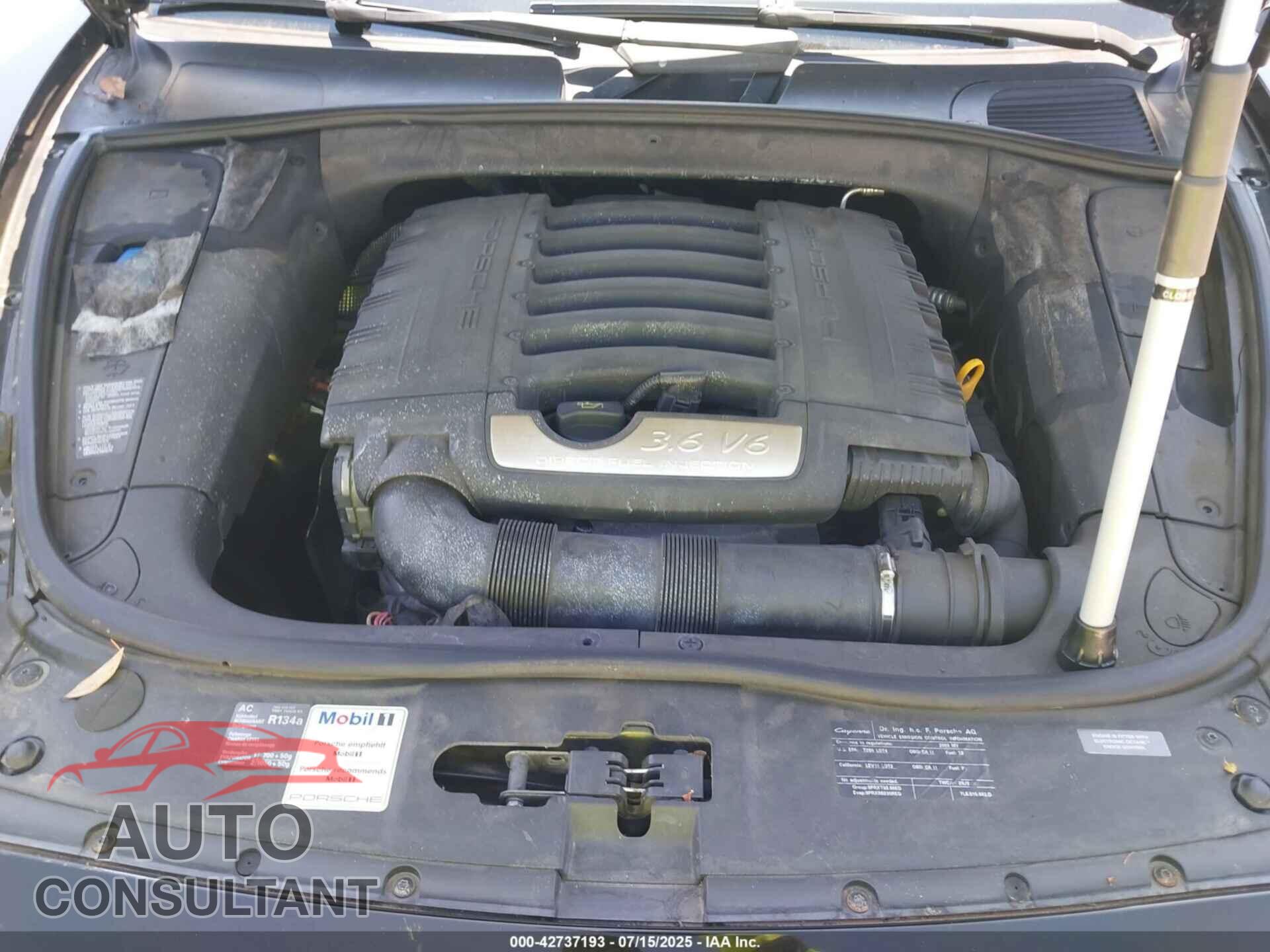 PORSCHE CAYENNE 2009 - WP1AA29P79LA01864