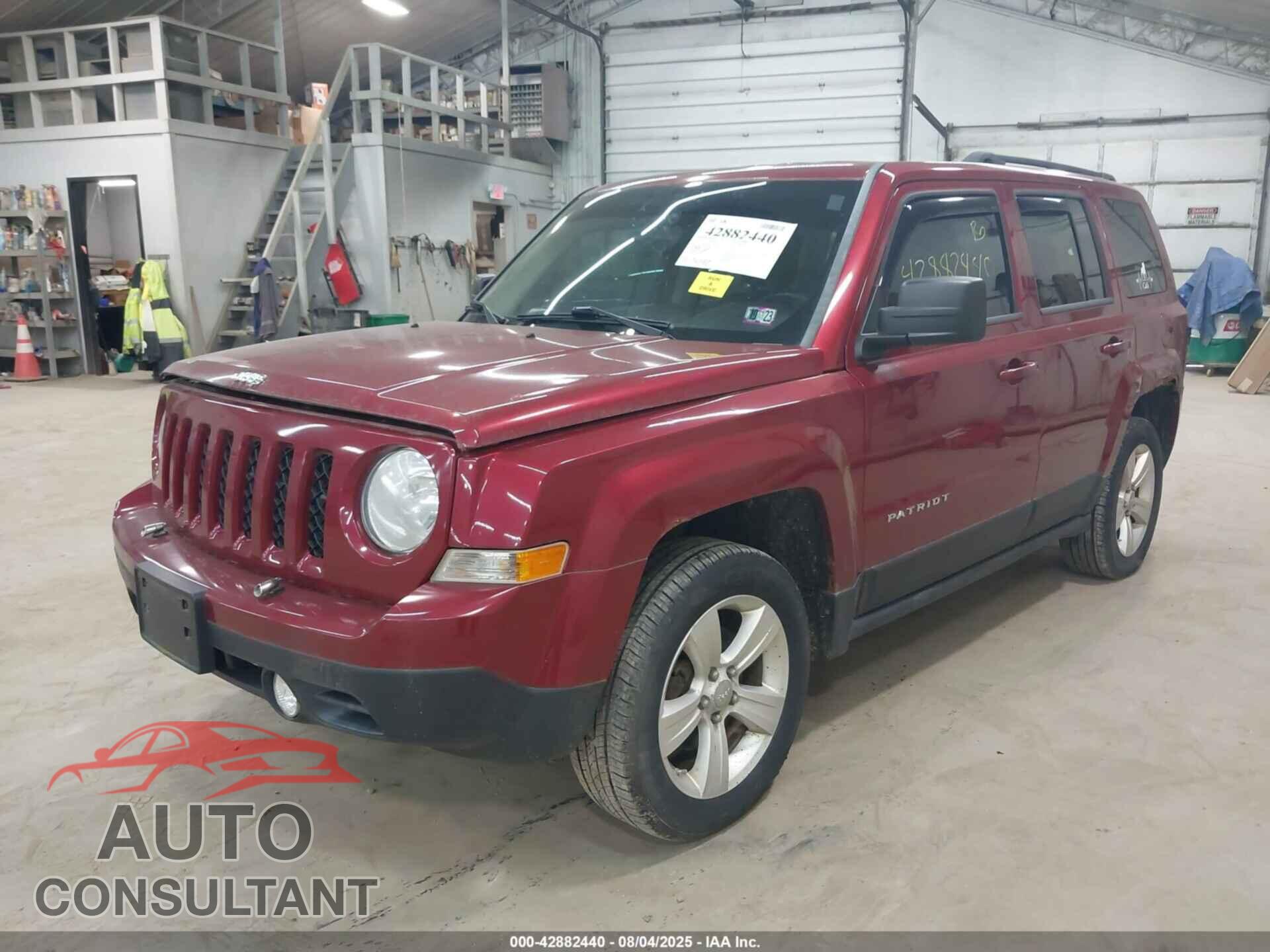 JEEP PATRIOT 2012 - 1C4NJRFB7CD621992