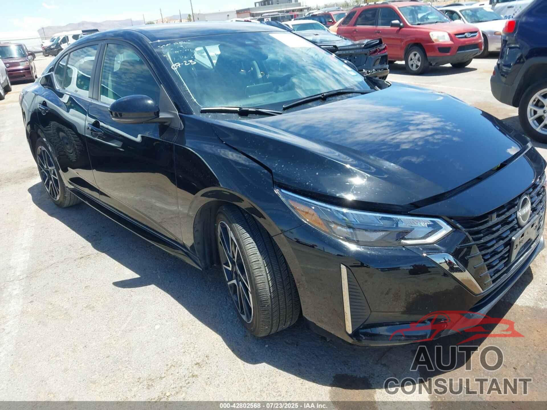 NISSAN SENTRA 2025 - 3N1AB8DV3SY270080