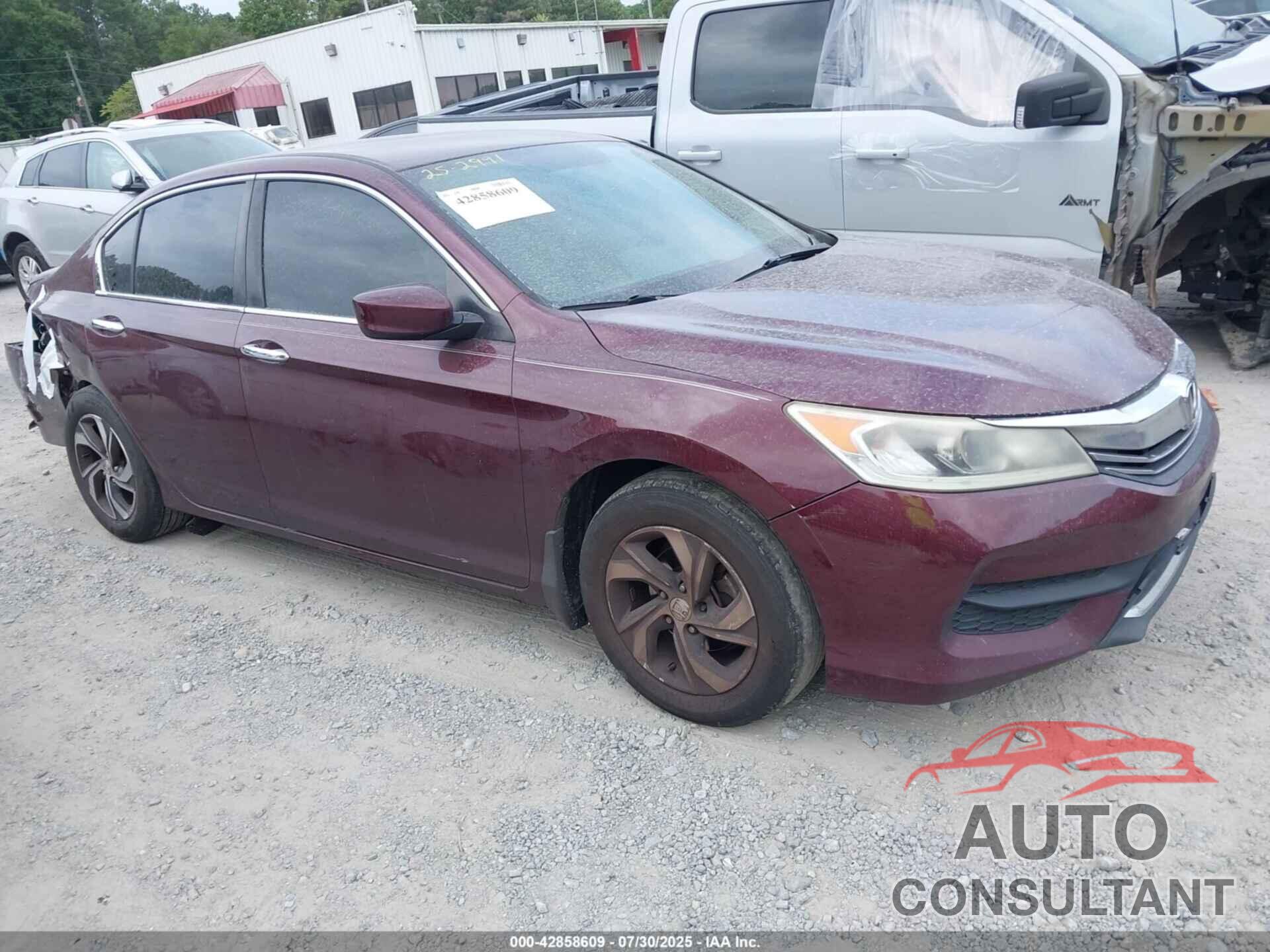 HONDA ACCORD 2017 - 1HGCR2F31HA081338