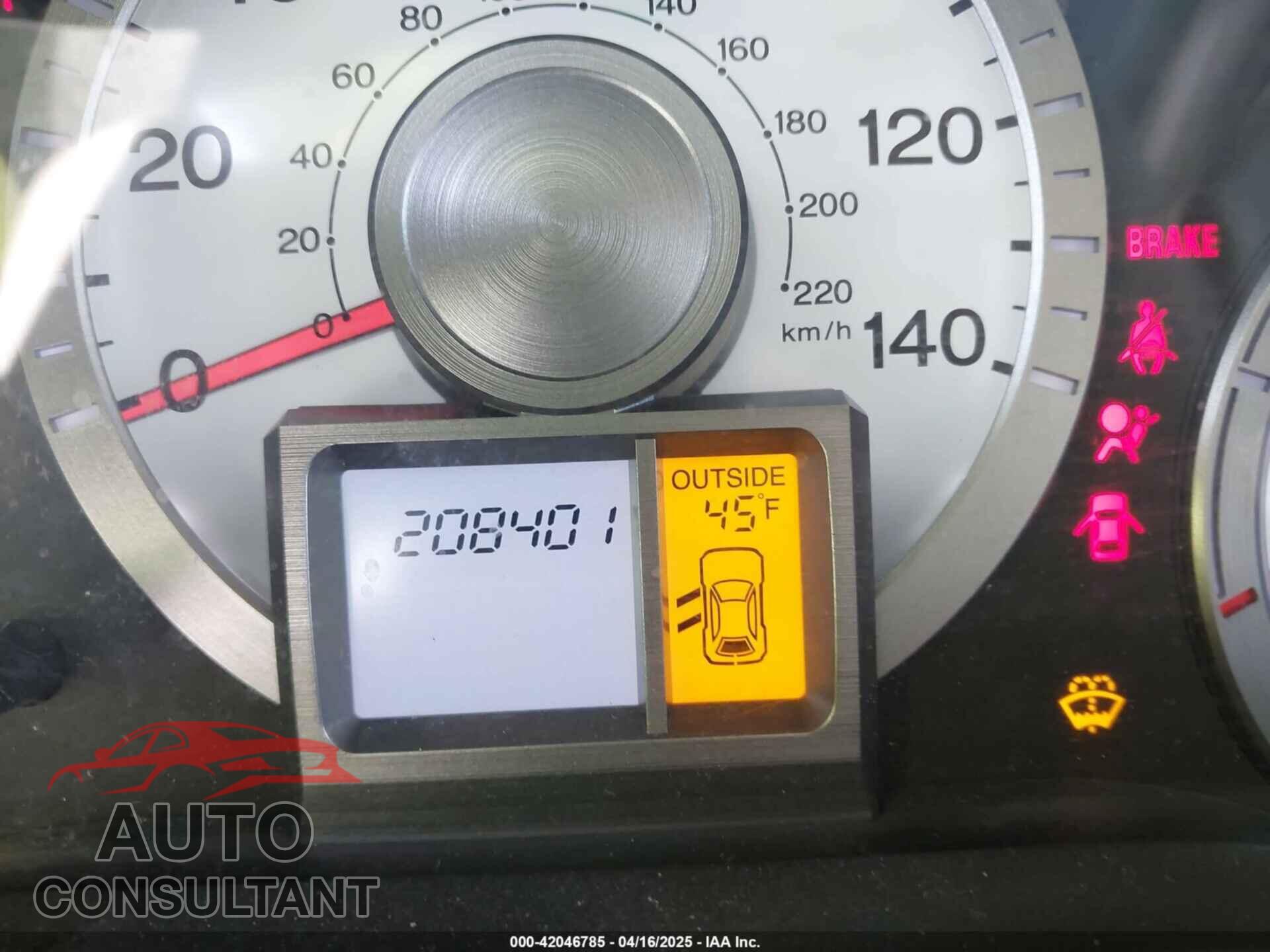 HONDA PILOT 2011 - 5FNYF4H50BB077061