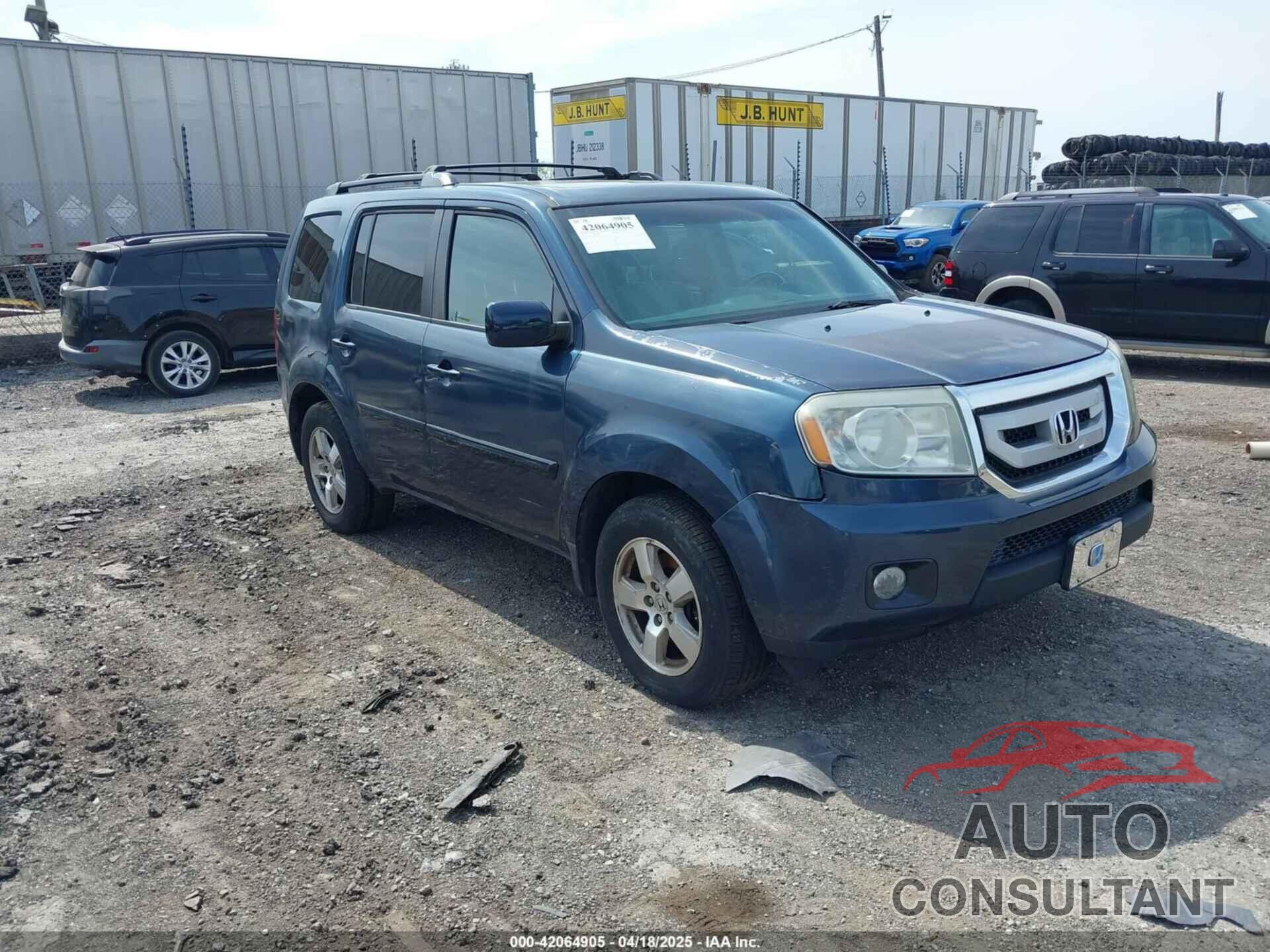 HONDA PILOT 2011 - 5FNYF3H72BB042078