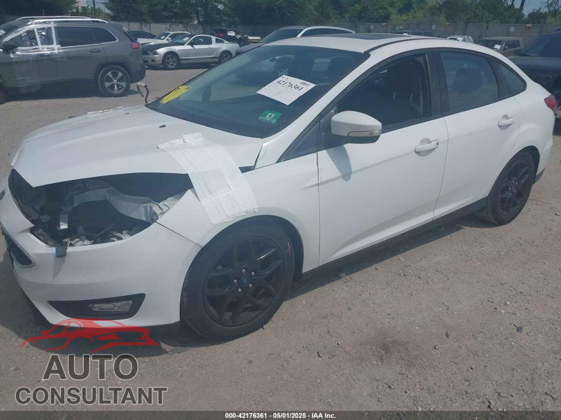 FORD FOCUS 2016 - 1FADP3F22GL329904