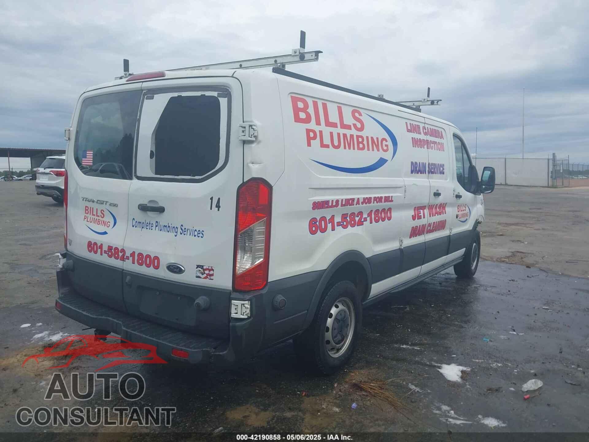 FORD TRANSIT-250 2018 - 1FTYR2ZM4JKA85120