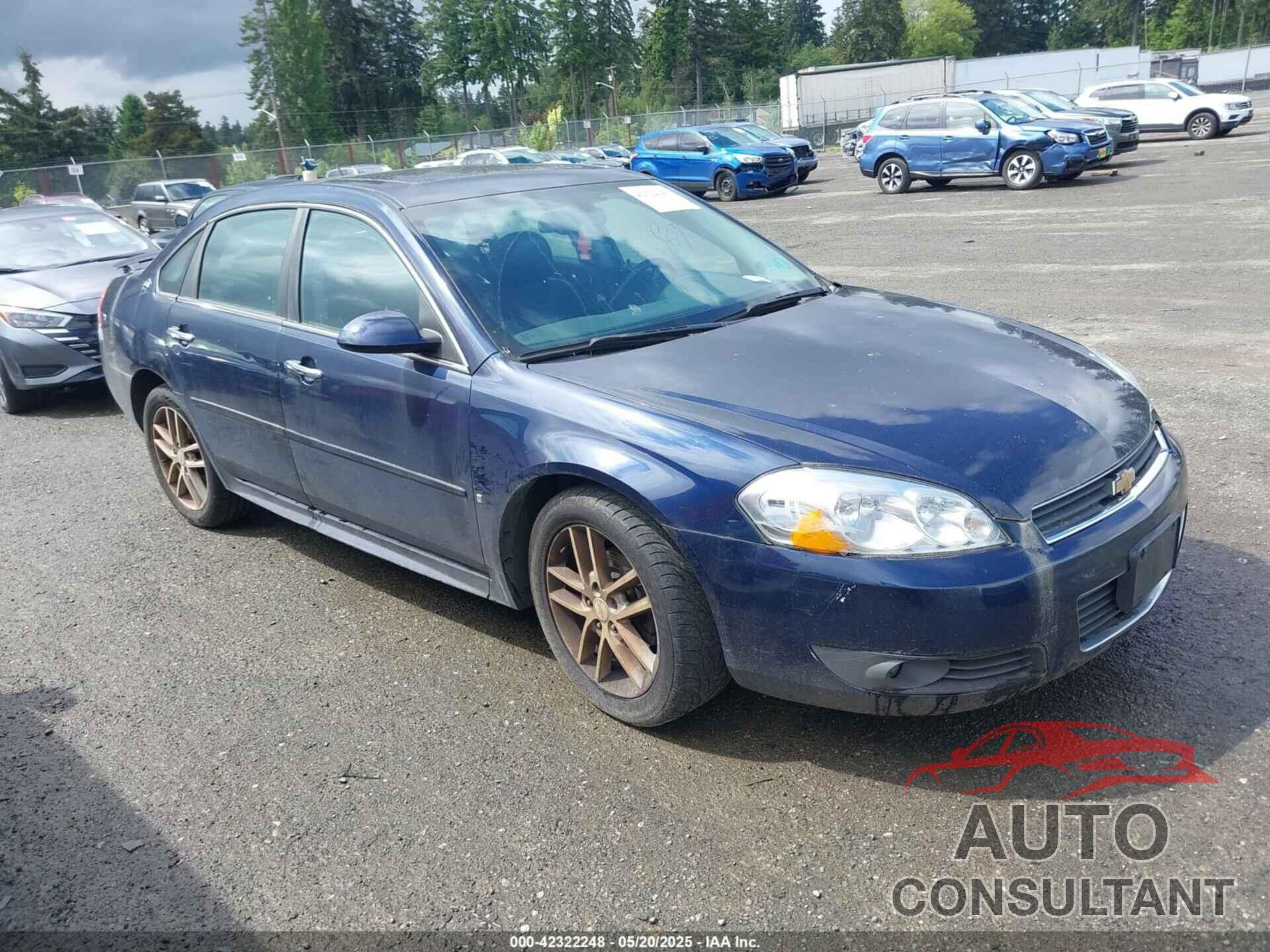 CHEVROLET IMPALA 2009 - 2G1WU57M591204470