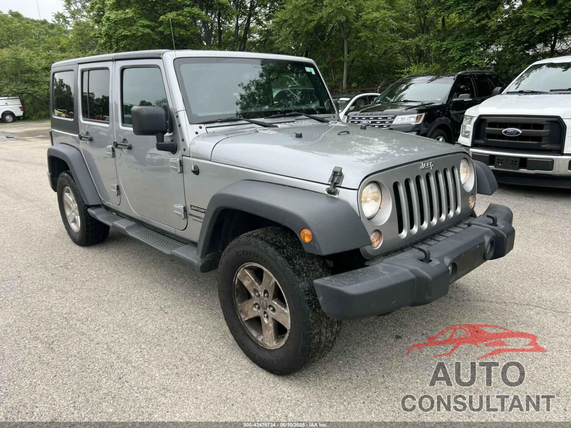 JEEP WRANGLER JK UNLIMITED 2018 - 1C4HJWDG6JL927319