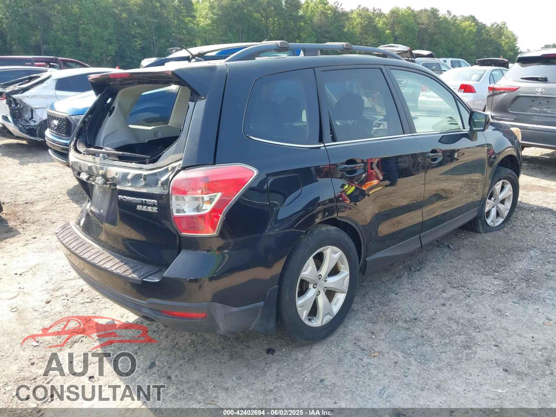 SUBARU FORESTER 2015 - JF2SJAHC8FH555977