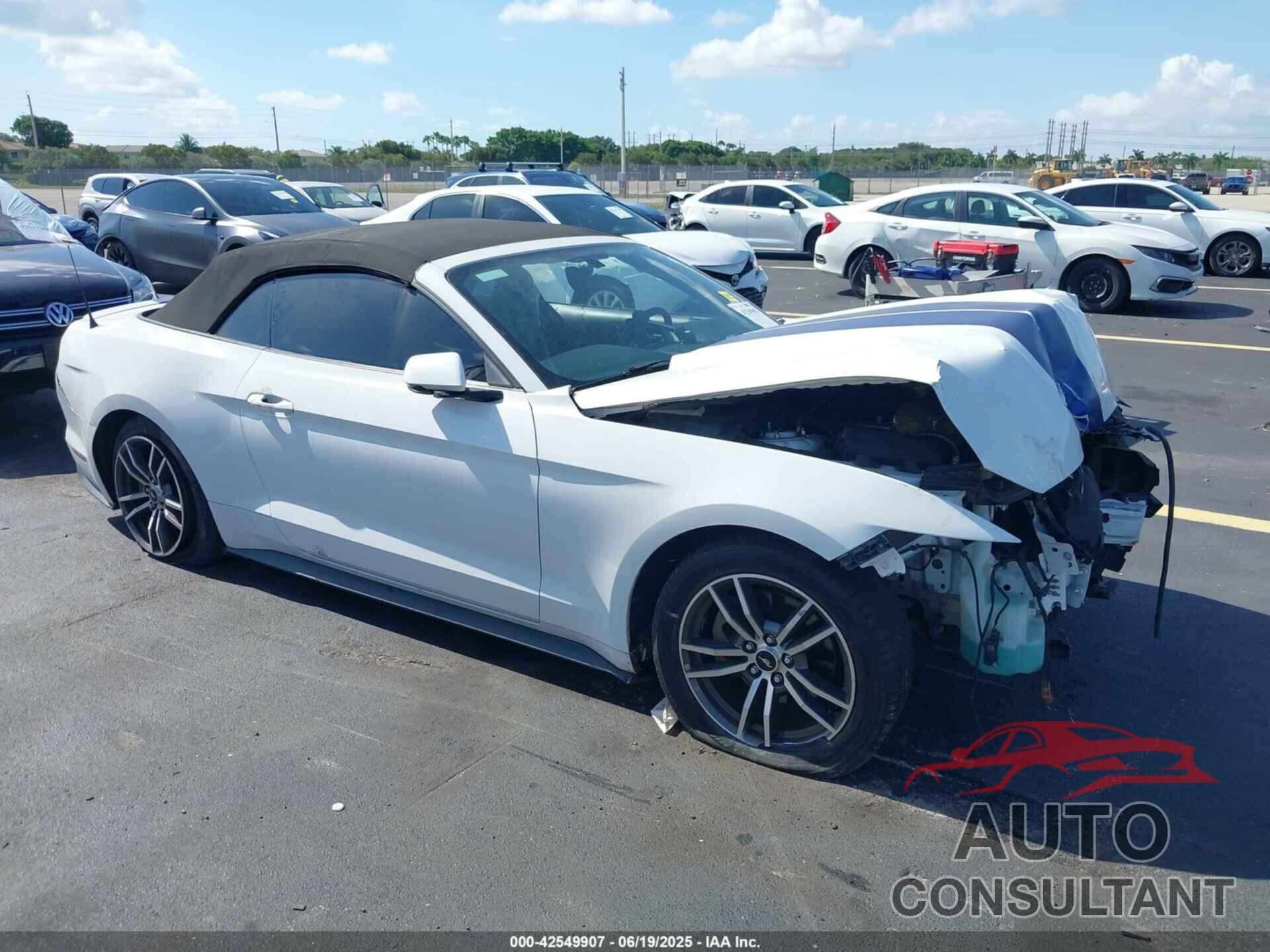 FORD MUSTANG 2016 - 1FATP8UH1G5274690