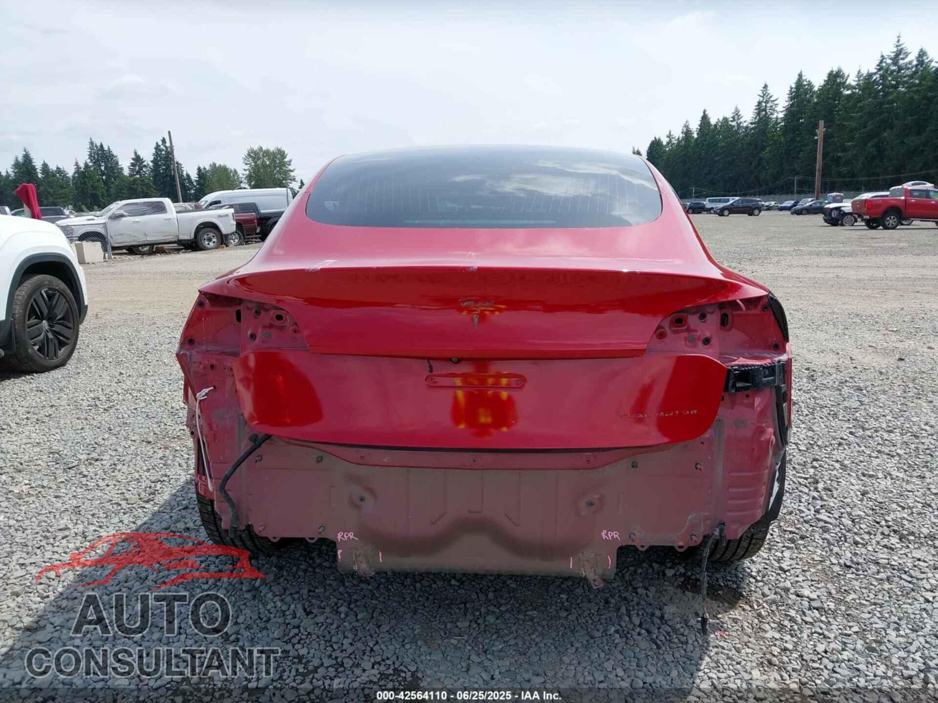 TESLA MODEL 3 2019 - 5YJ3E1EB7KF387178