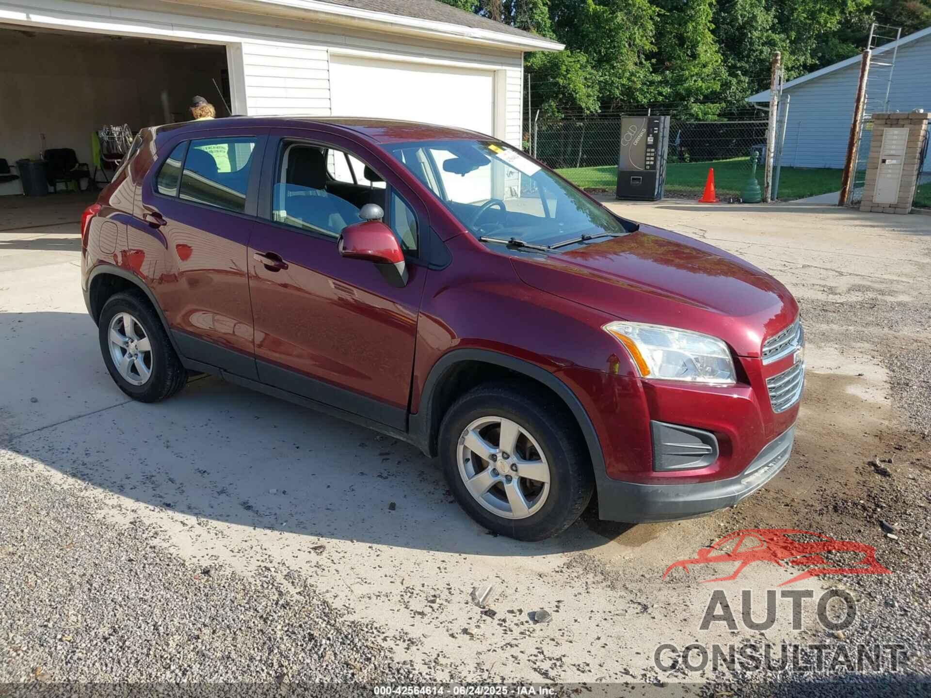 CHEVROLET TRAX 2016 - 3GNCJNSB5GL159607