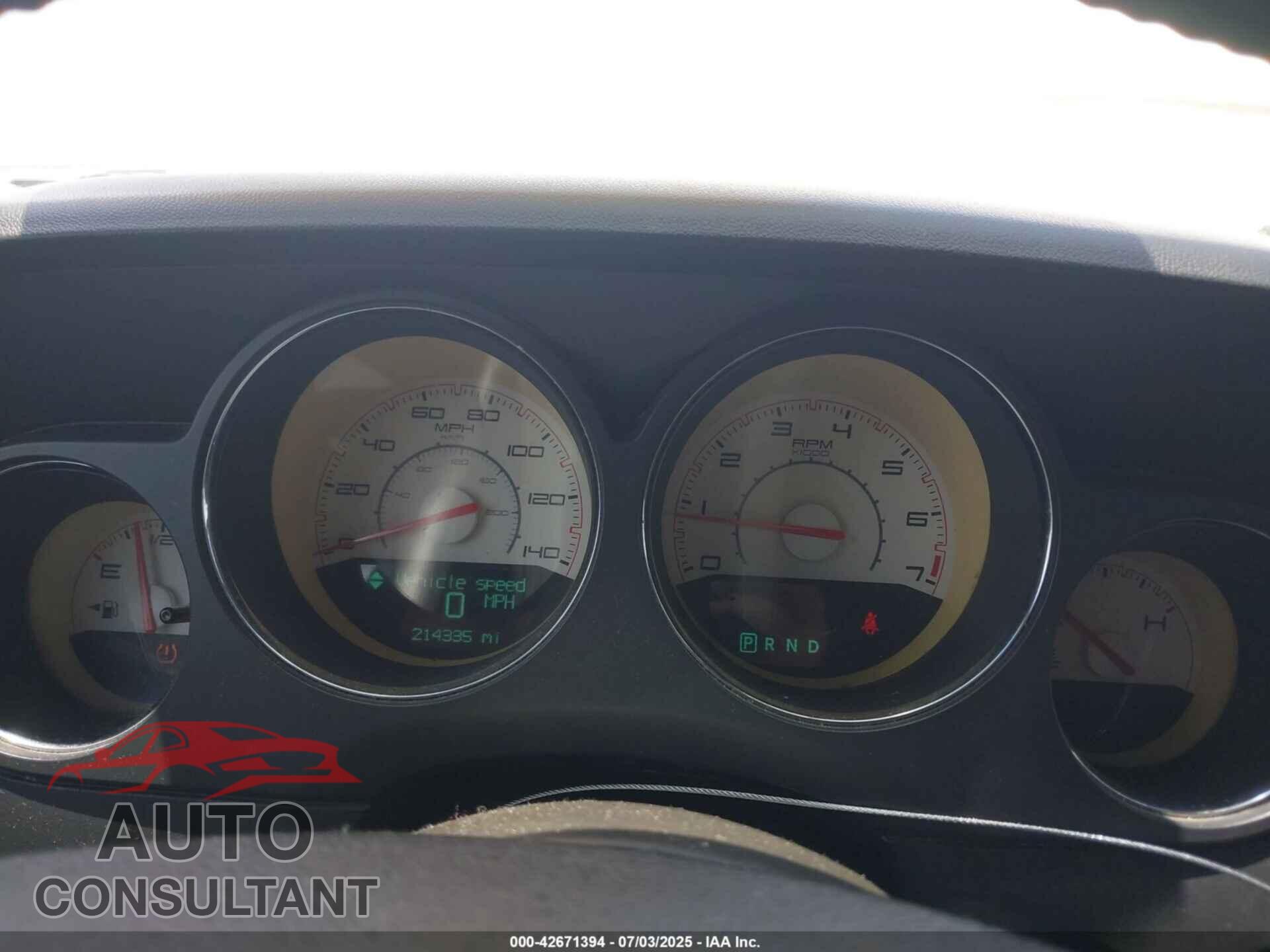 DODGE CHALLENGER 2012 - 2C3CDYAG1CH153616