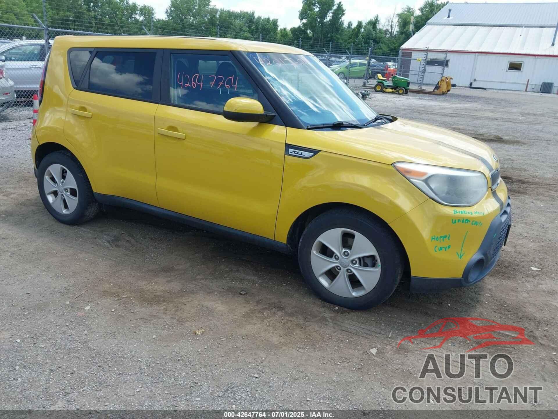 KIA SOUL 2015 - KNDJP3A55F7188929