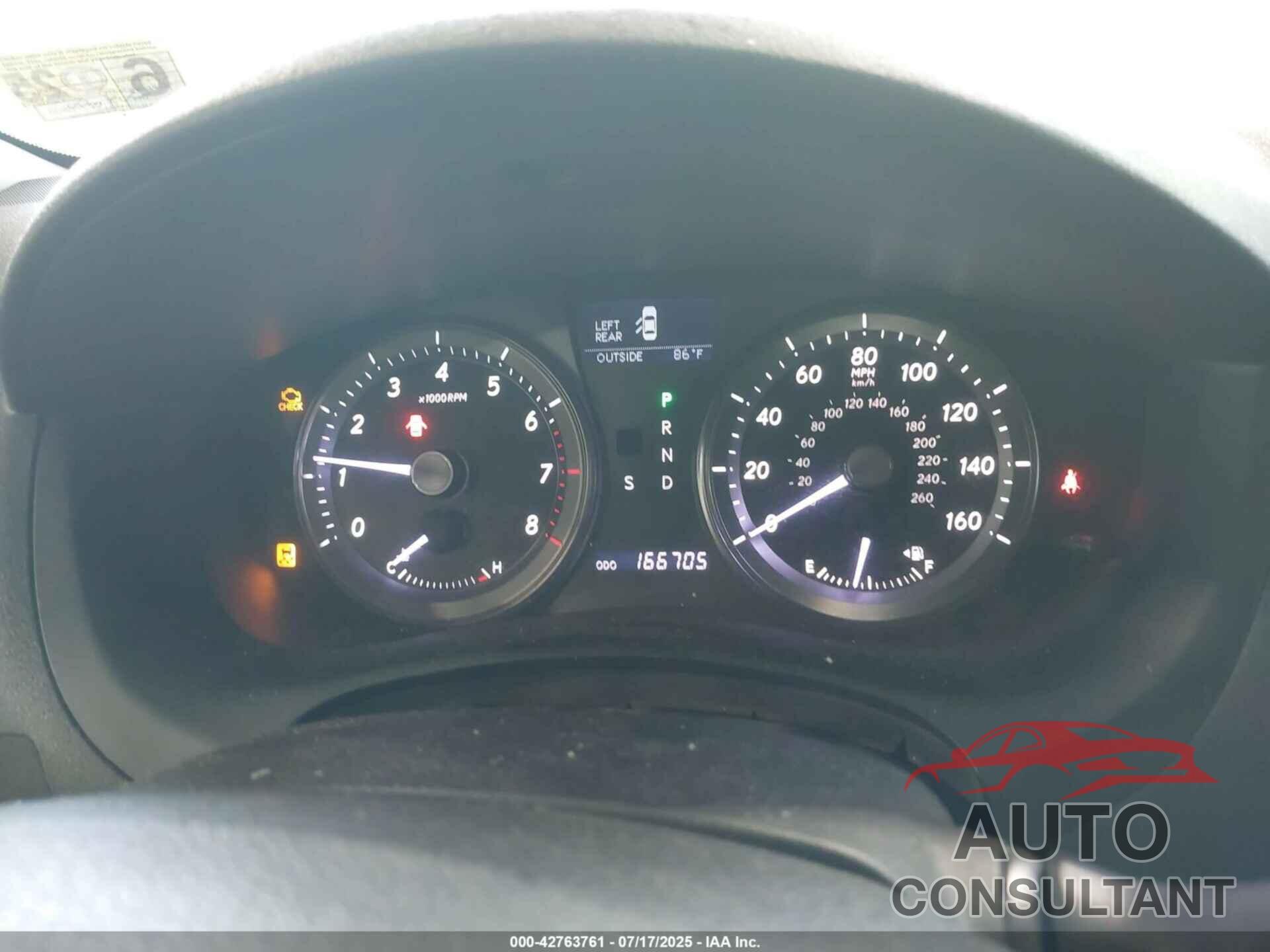 LEXUS ES 350 2010 - JTHBK1EGXA2345555