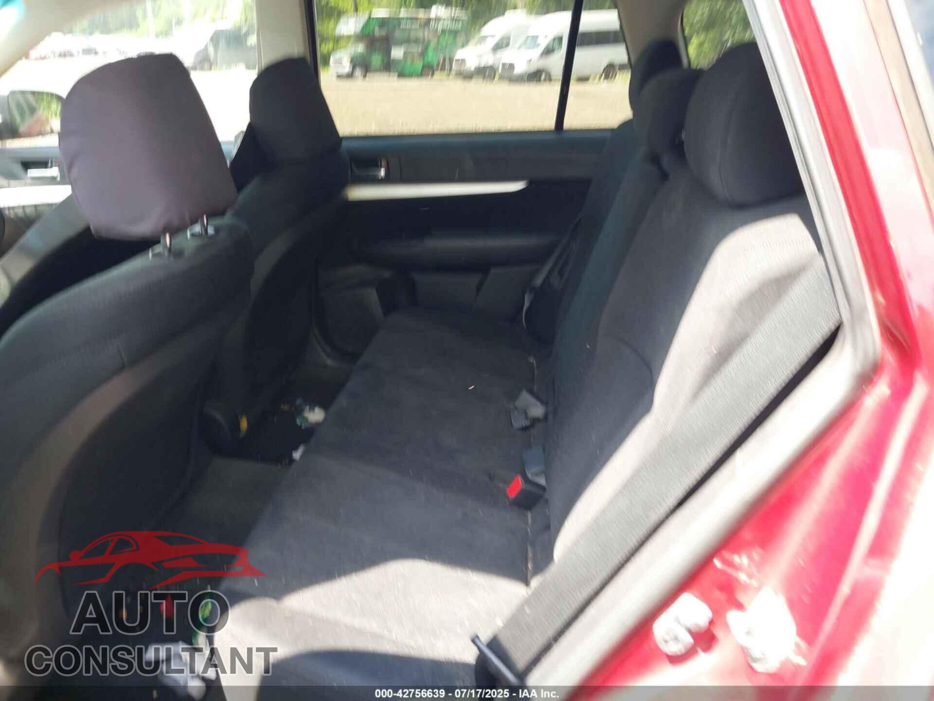 SUBARU OUTBACK 2013 - 4S4BRBCC9D3300765