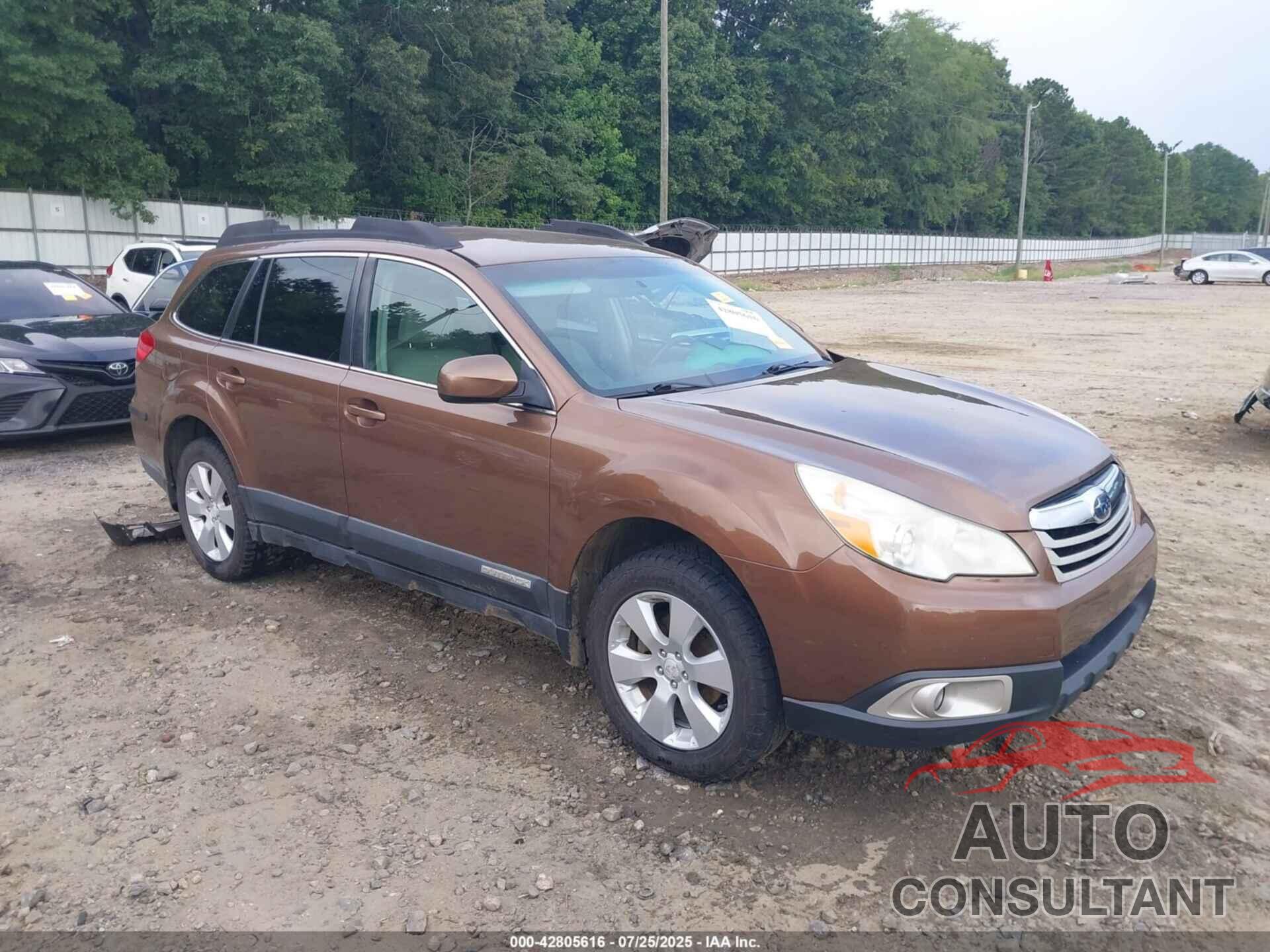 SUBARU OUTBACK 2011 - 4S4BRBCC8B3381884