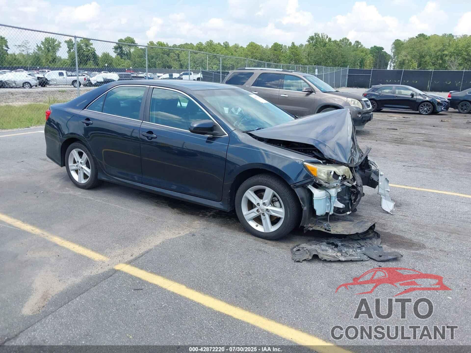 TOYOTA CAMRY 2013 - 4T1BF1FK0DU248345
