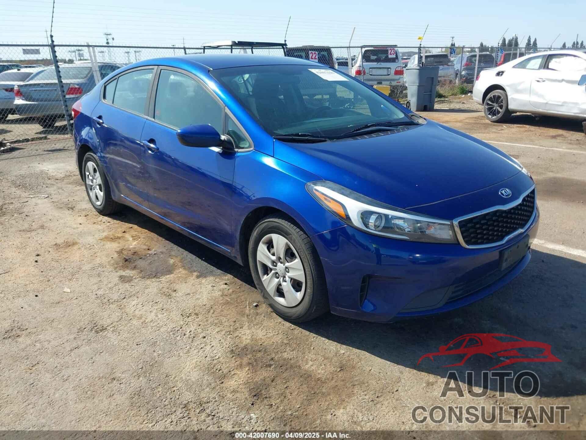 KIA FORTE 2018 - 3KPFK4A7XJE226885
