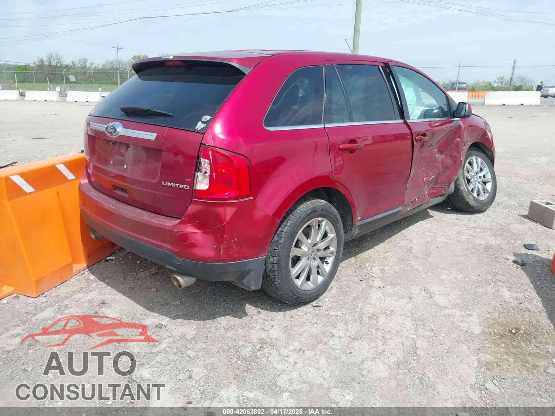 FORD EDGE 2013 - 2FMDK3KC1DBB59405