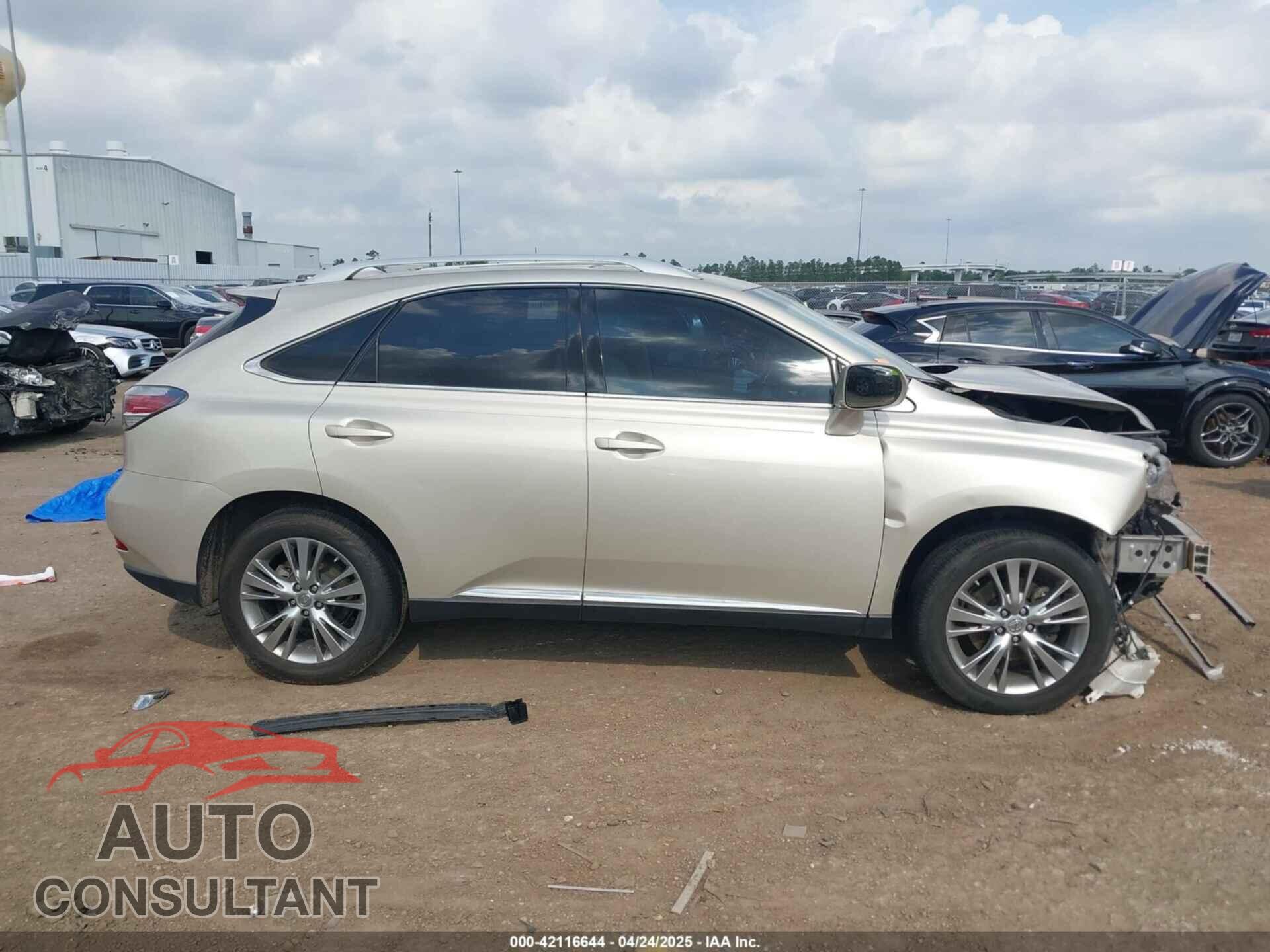 LEXUS RX 350 2014 - 2T2ZK1BA5EC136453