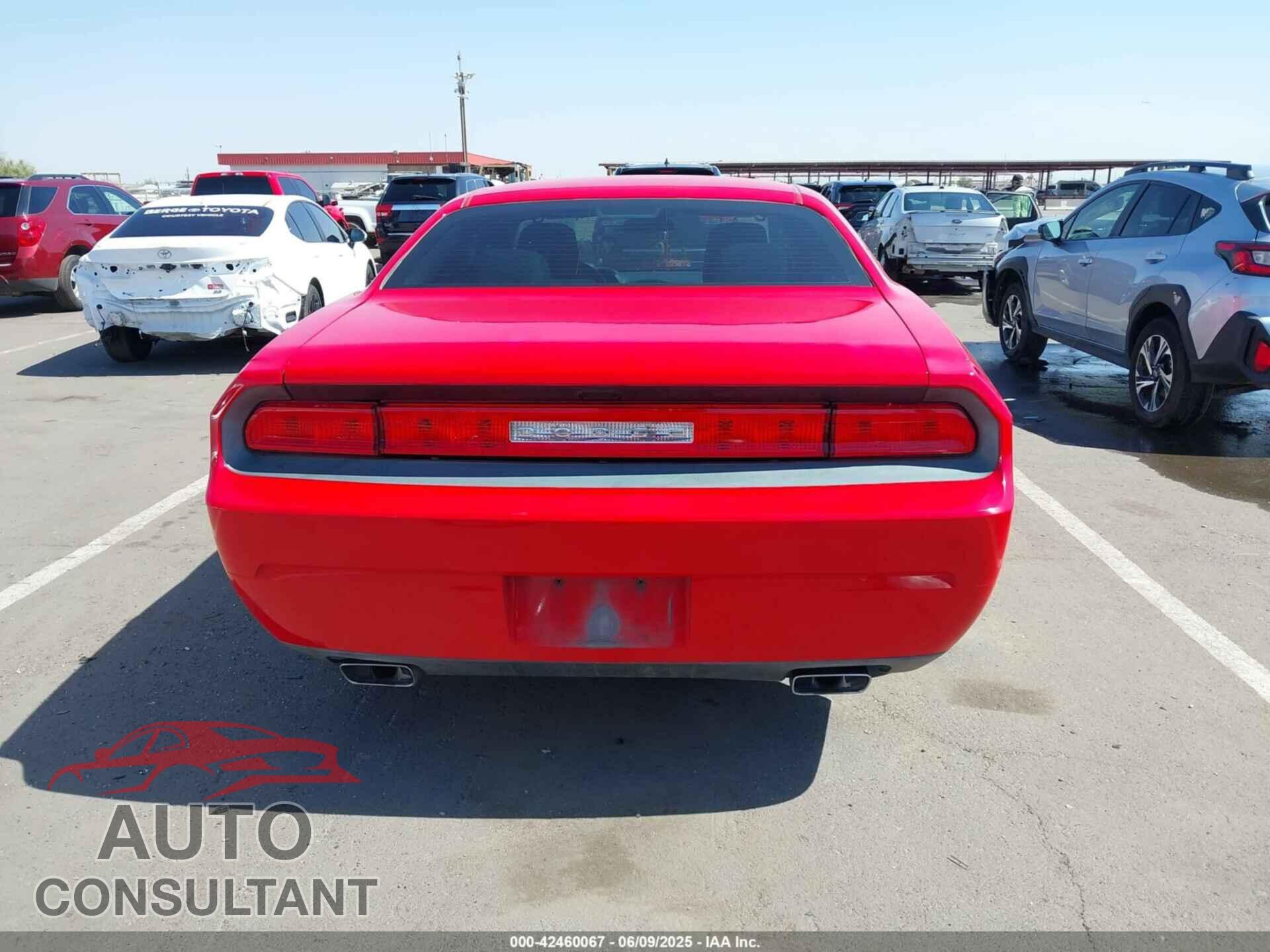 DODGE CHALLENGER 2014 - 2C3CDYAG1EH313481