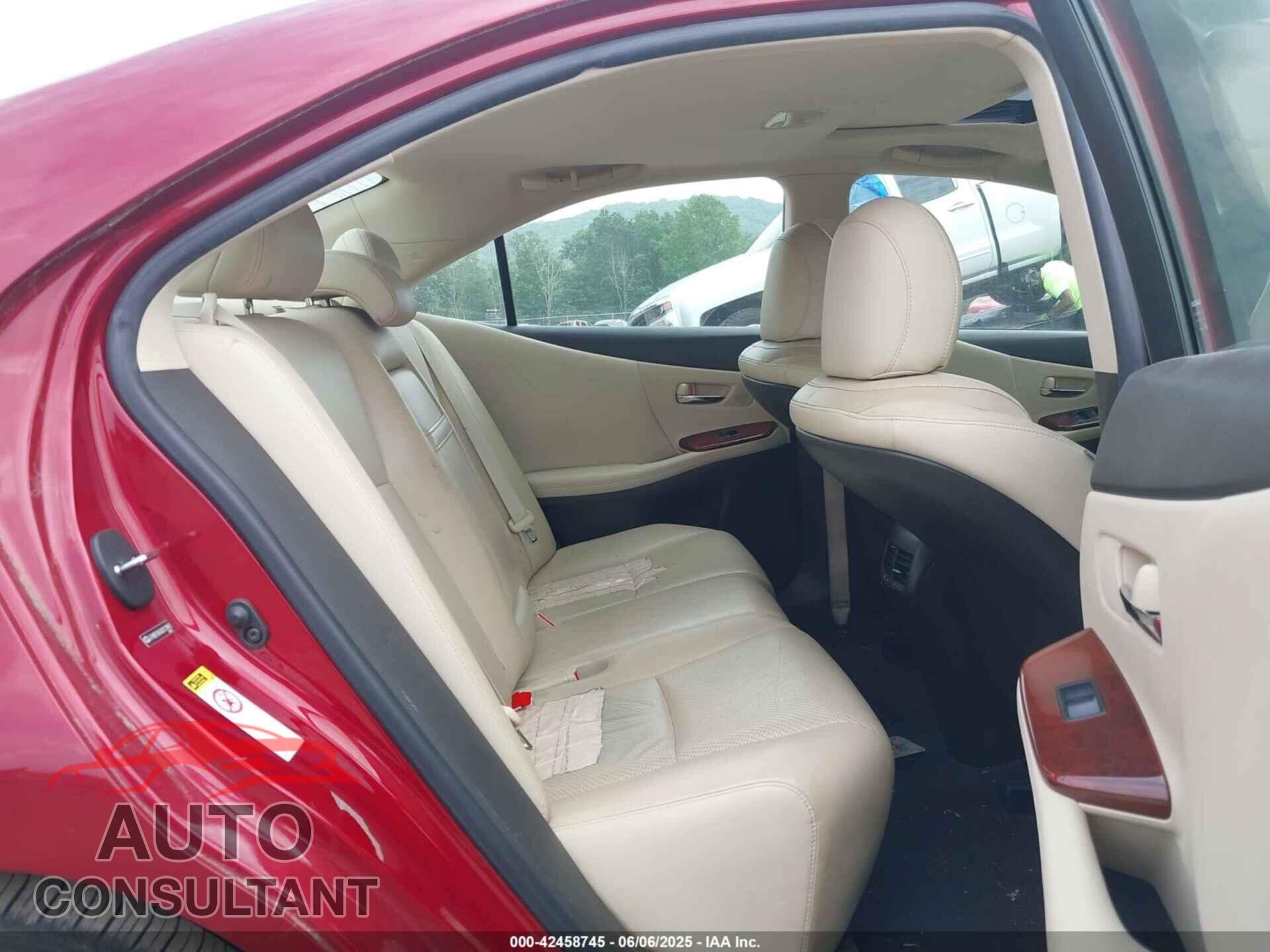 LEXUS HS 250H 2010 - JTHBB1BA3A2013893