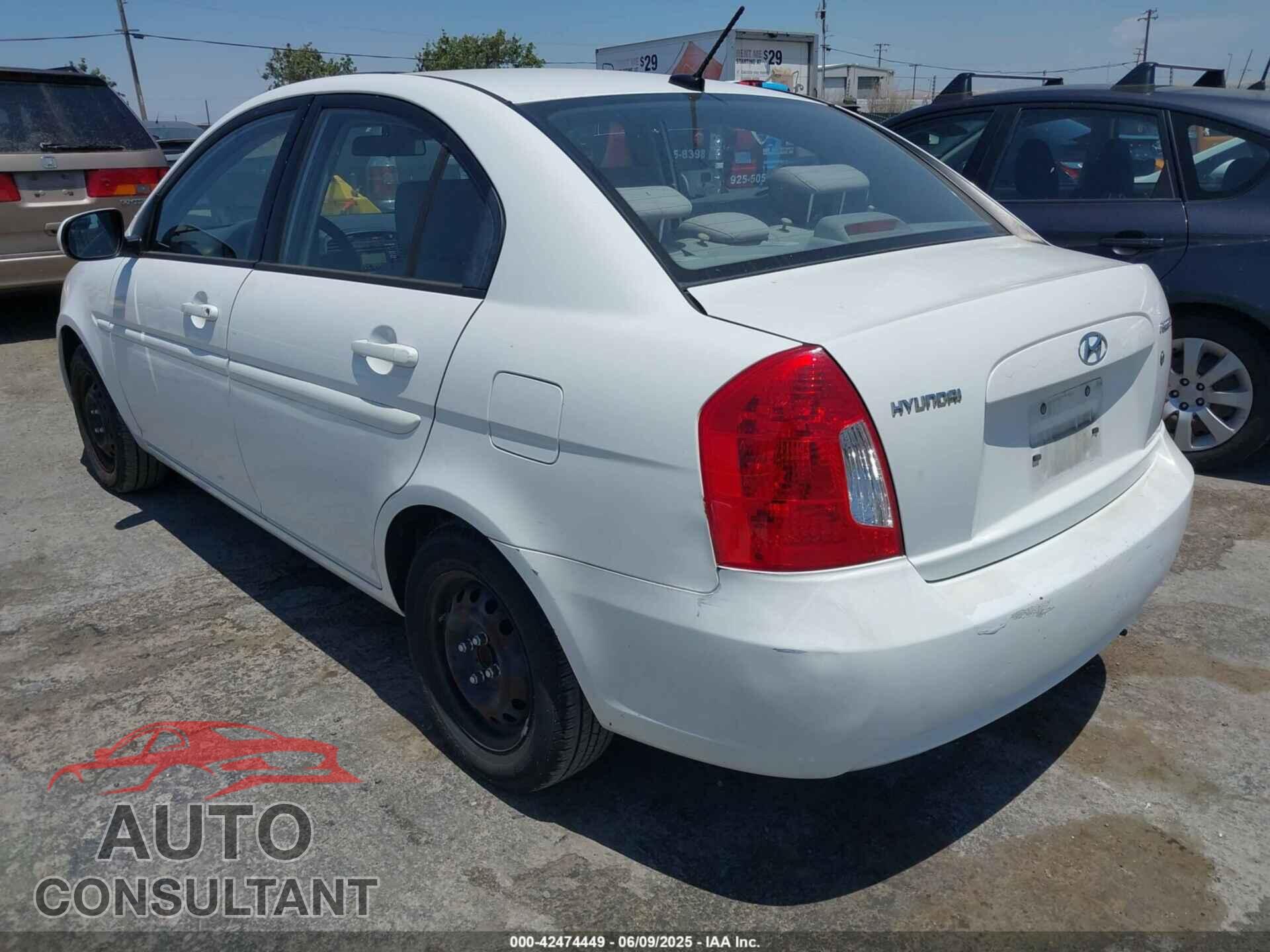 HYUNDAI ACCENT 2011 - KMHCN4AC1BU612410